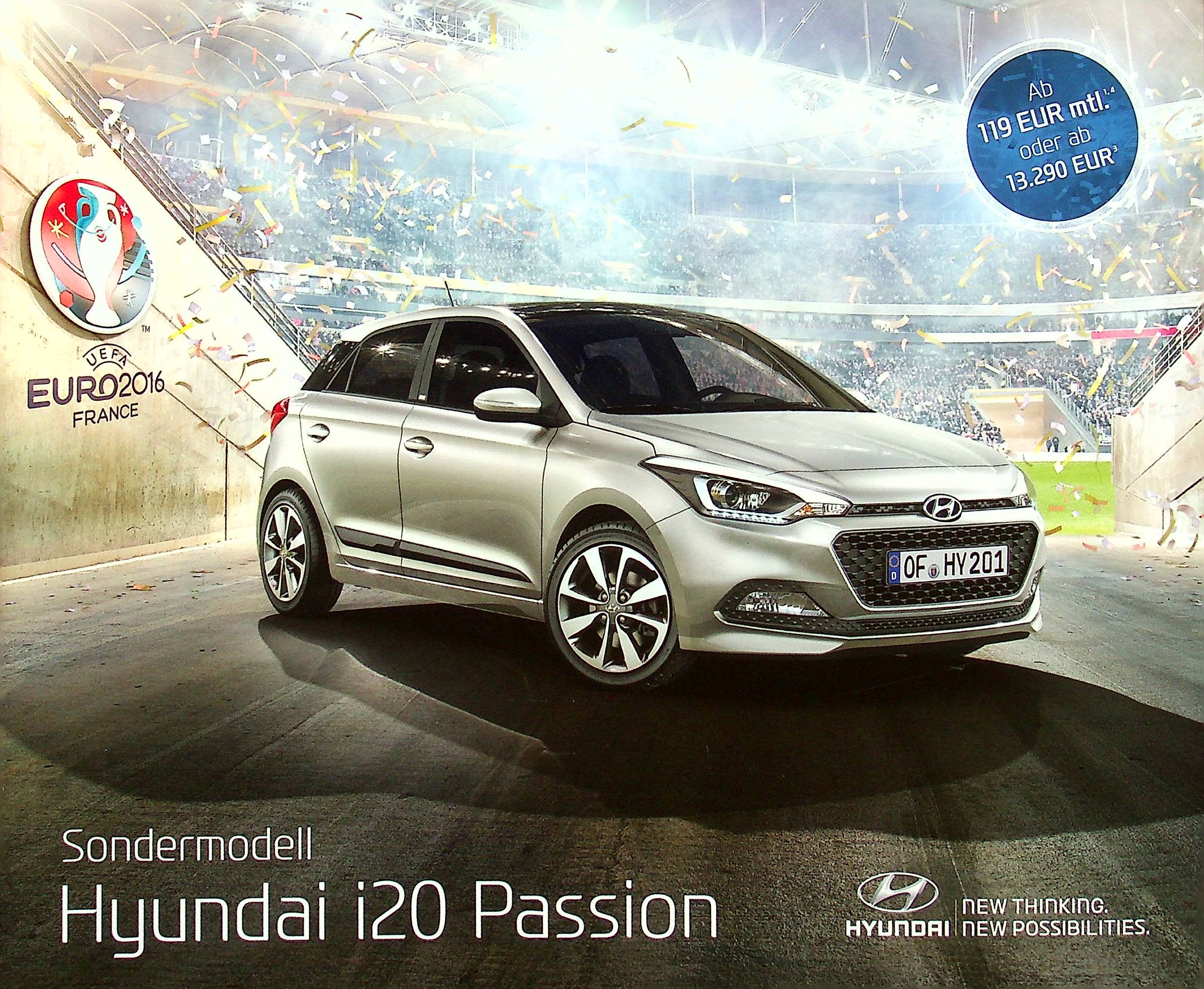Hyundai i20 - Passion - Prospekt 05/2016