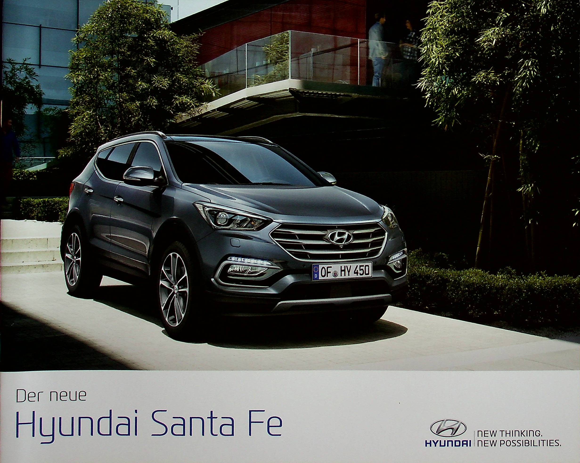 Hyundai Santa Fe Prospekt 08/2016