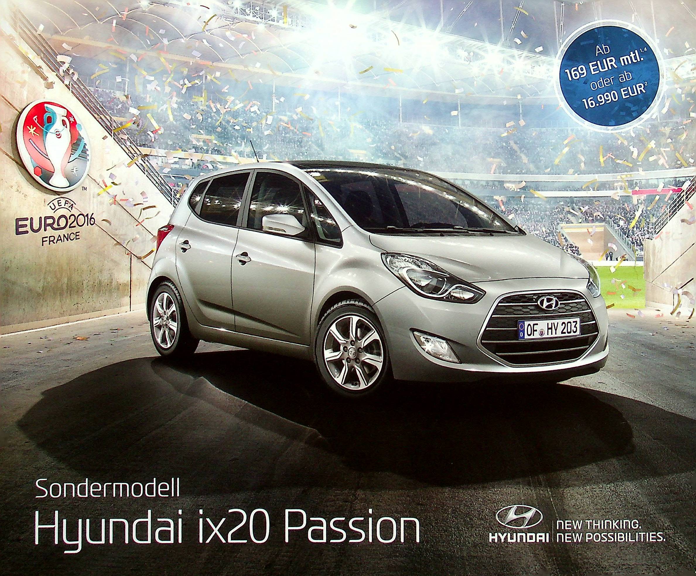 Hyundai ix20 - Passion - Prospekt 03/2016