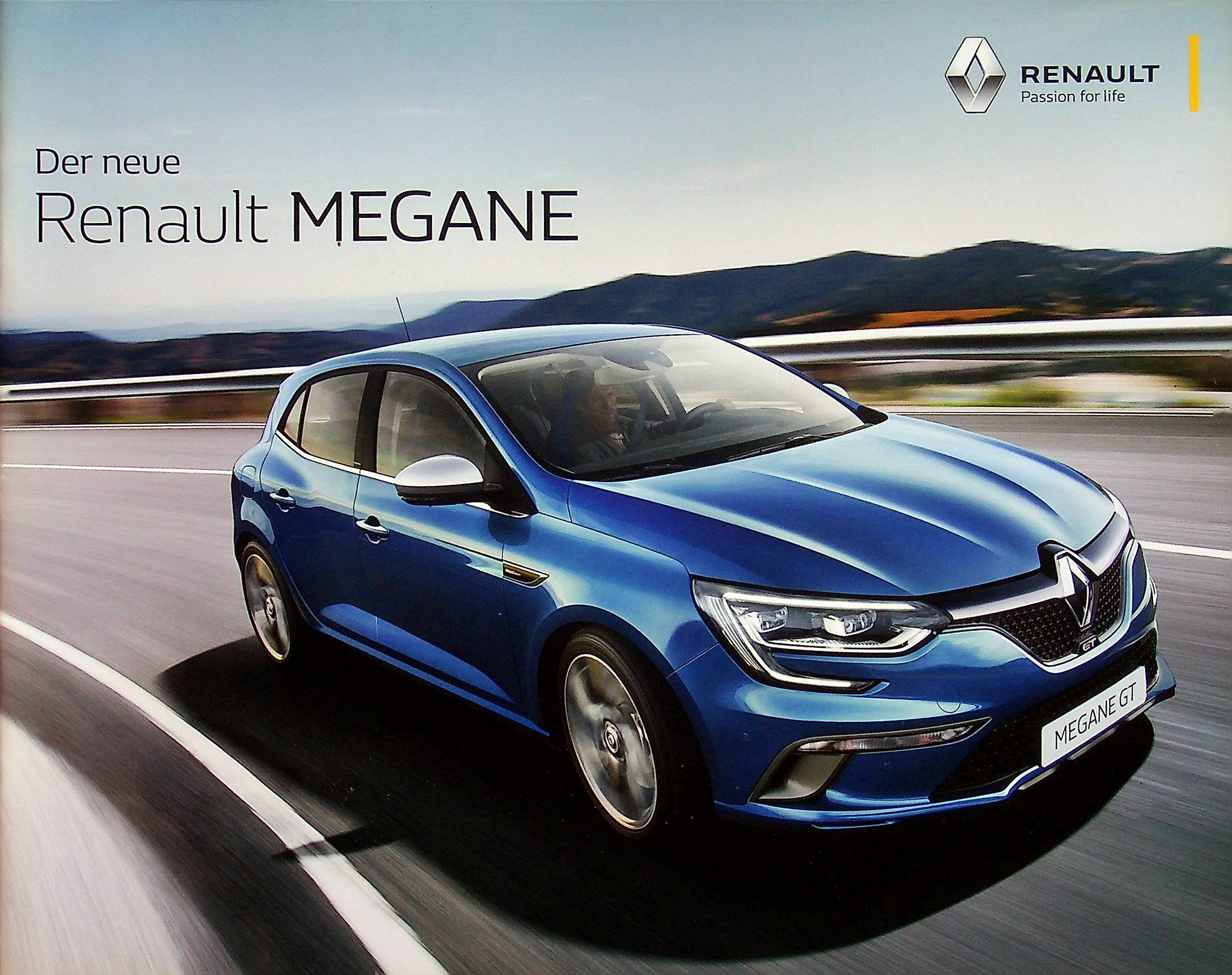 Renault Megane Prospekt 09/2015