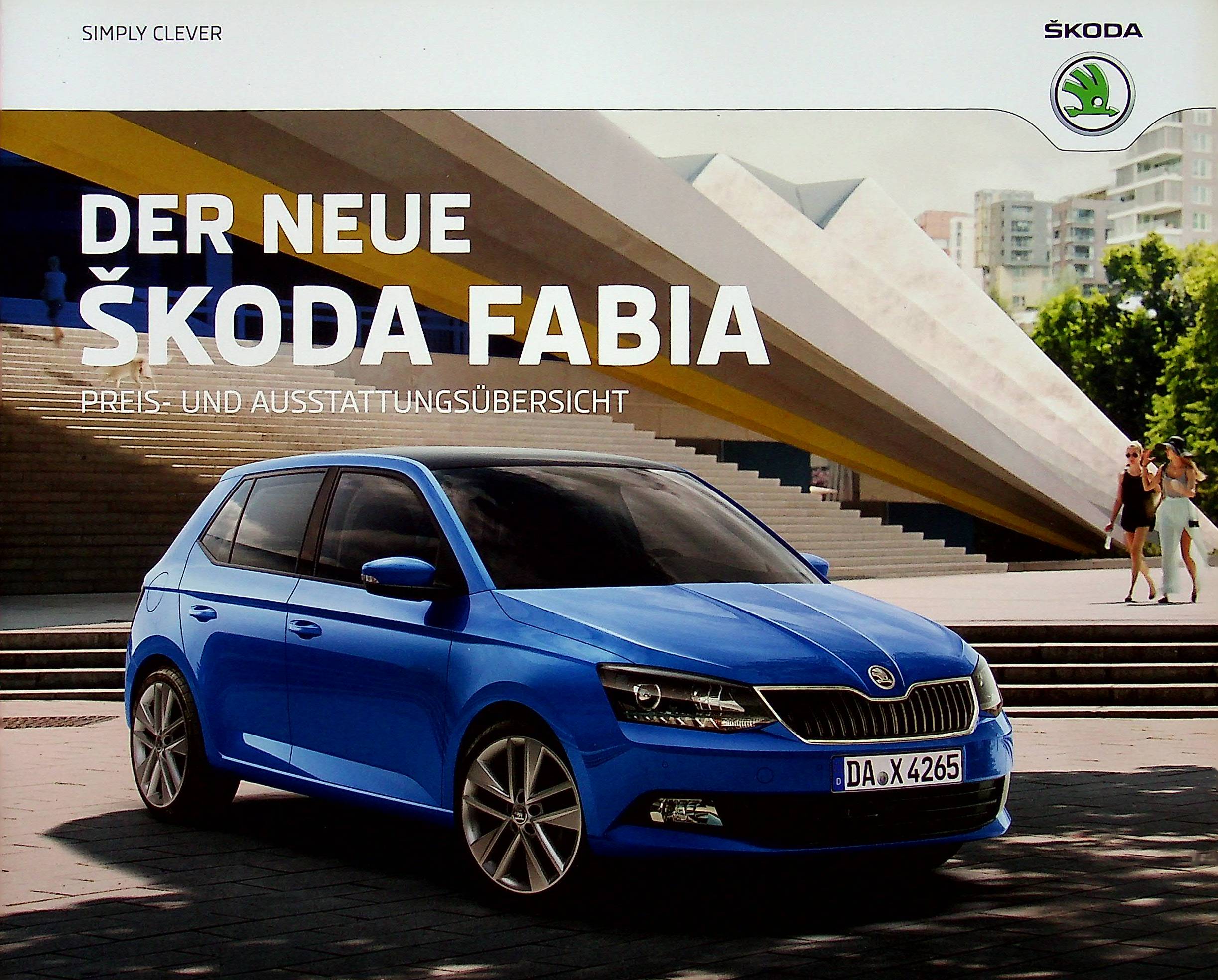Skoda Fabia - Preisliste & Extras - Prospekt 02/2015