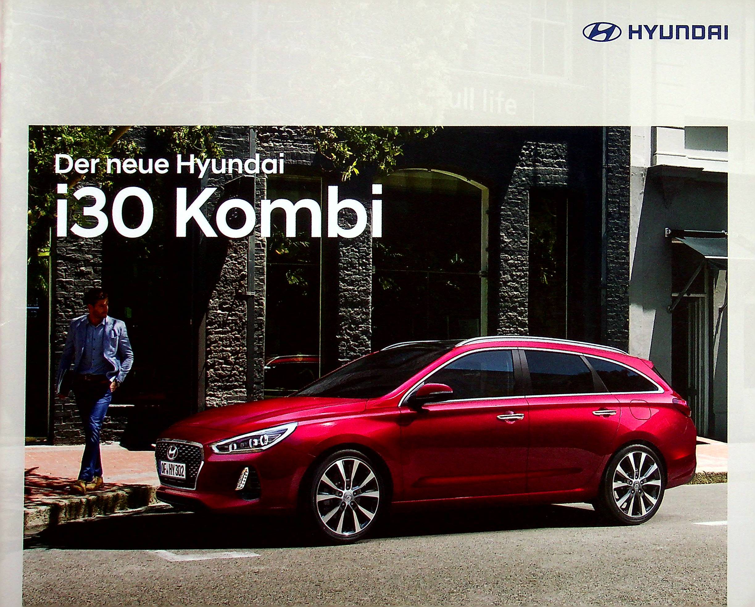 Hyundai i30 Kombi Prospekt 08/2017