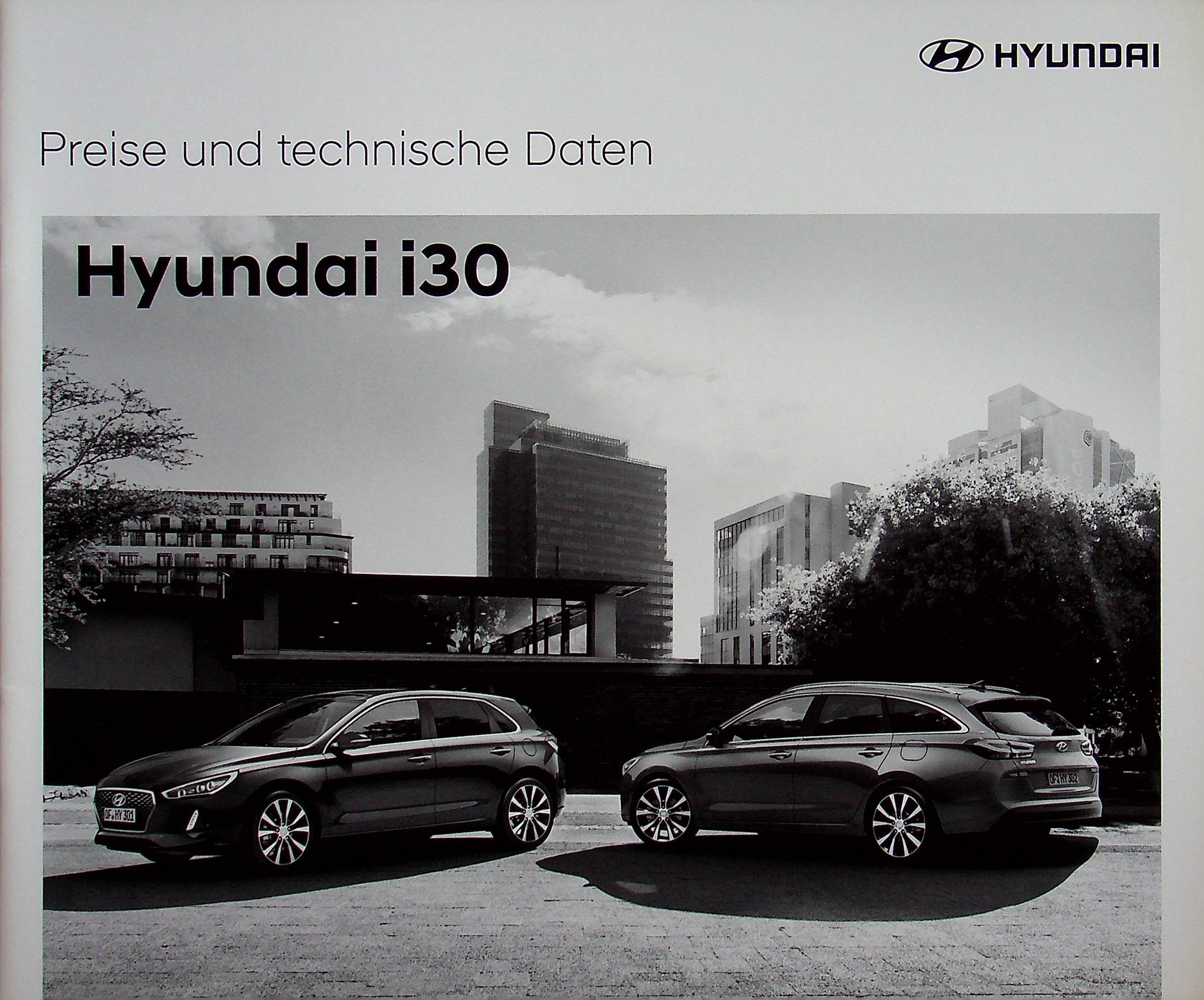 Hyundai i30 - Preisliste & Extras - Prospekt 05/2017
