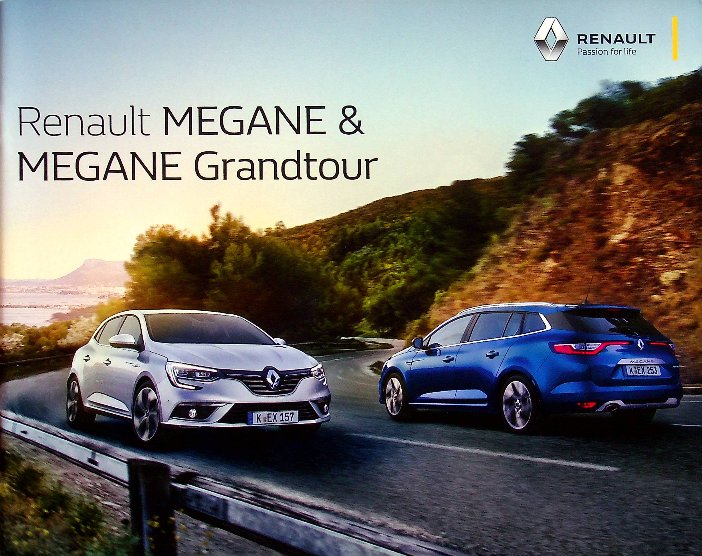 Renault Megane + Grandtour Prospekt 09/2018