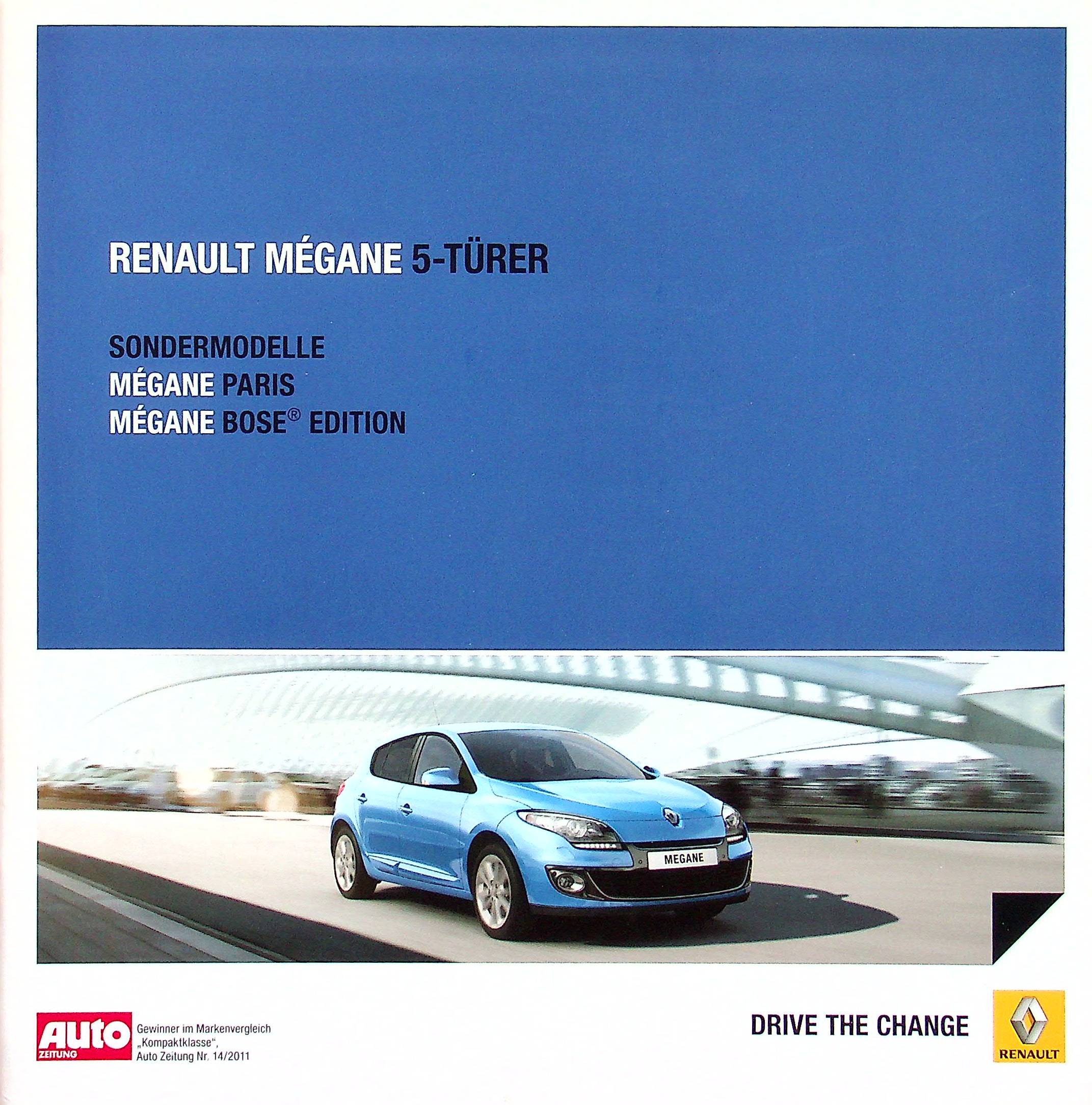 Renault Megane Prospekt 03/2013