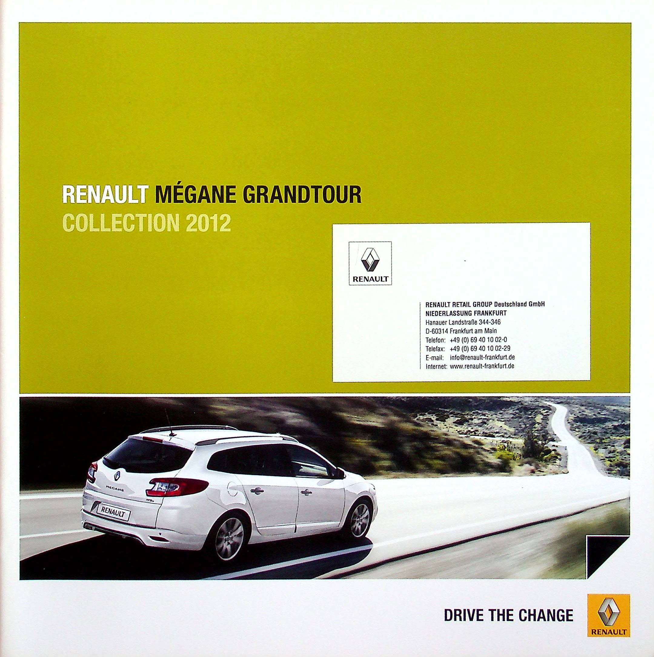 Renault Megane Grandtour Prospekt 03/2012
