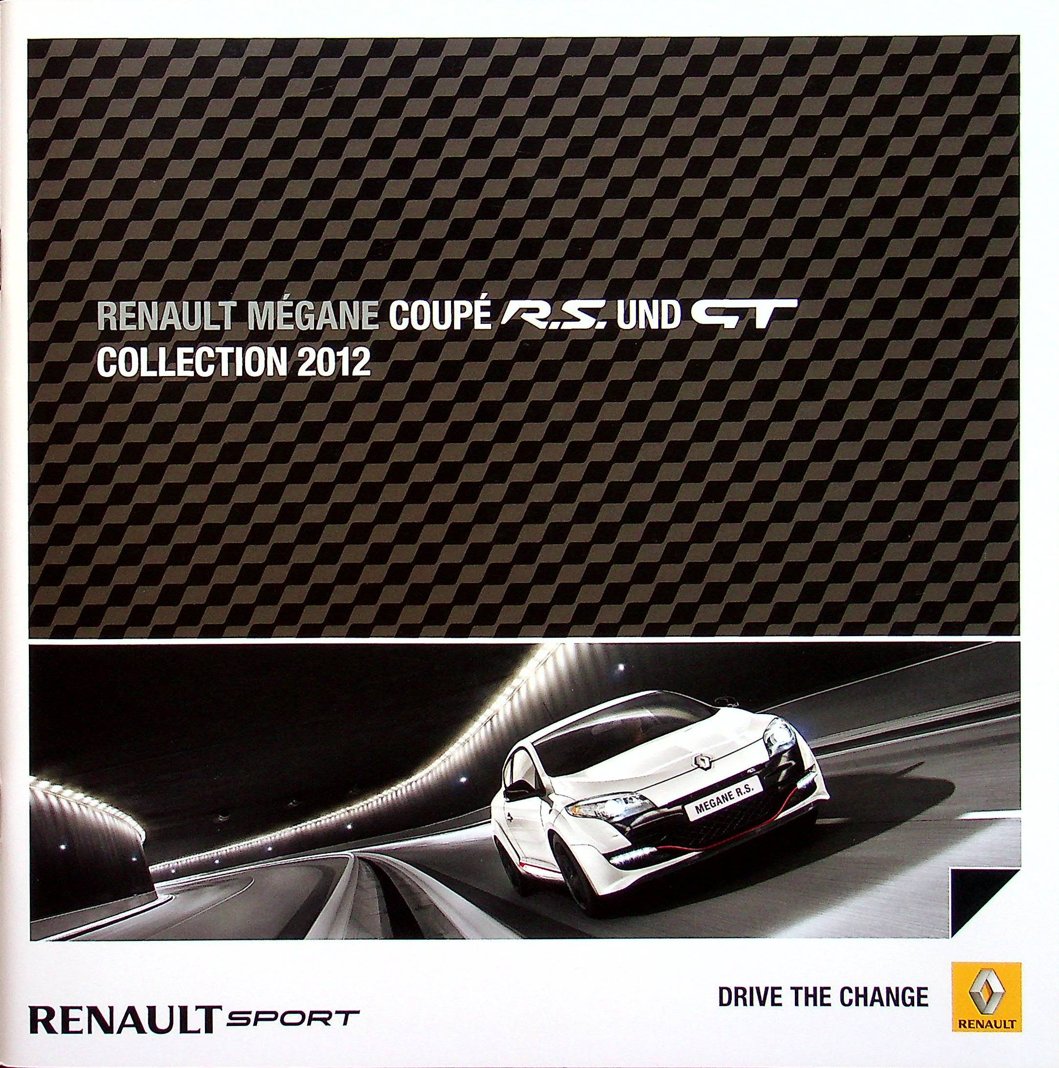 Renault Megane Coupe + RS Prospekt 03/2012