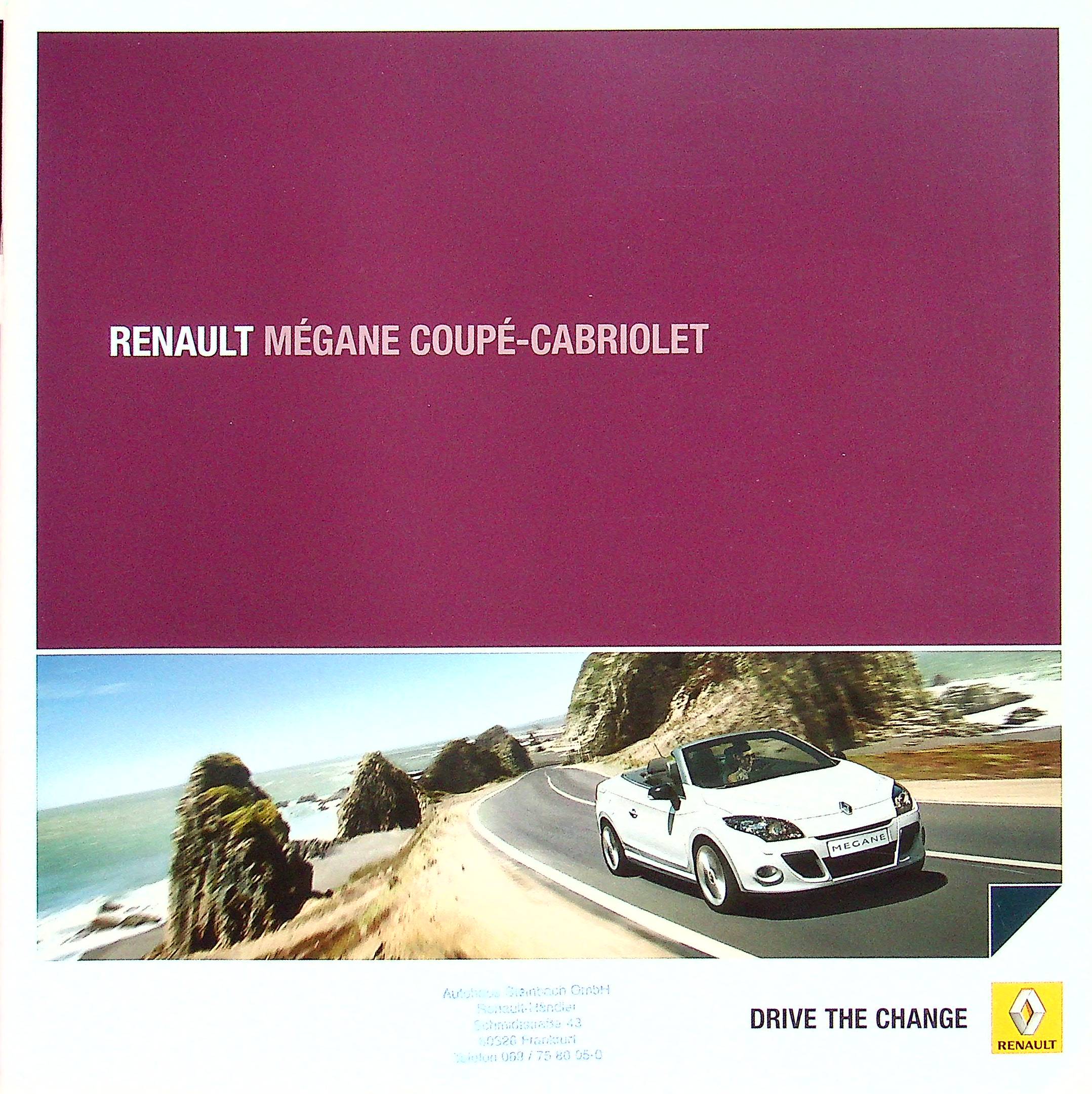 Renault Megane CC Prospekt 03/2012