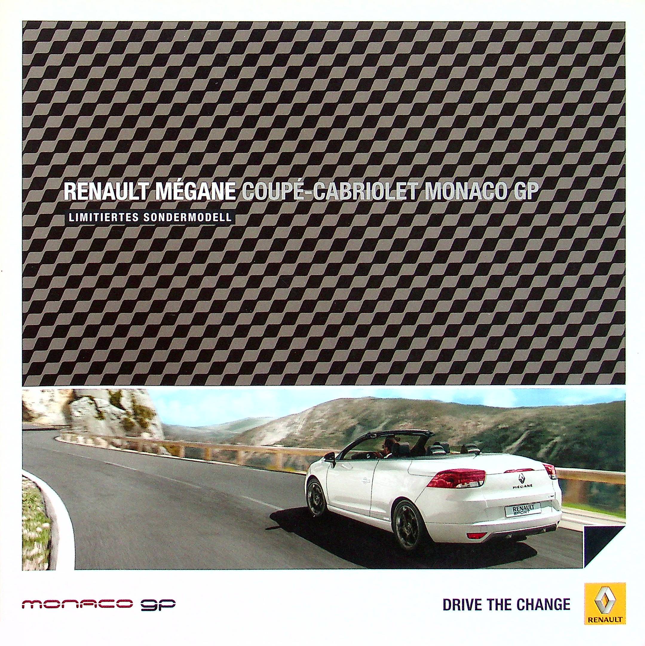 Renault Megane CC - Monaco Grand Prix - Prospekt 03/2012