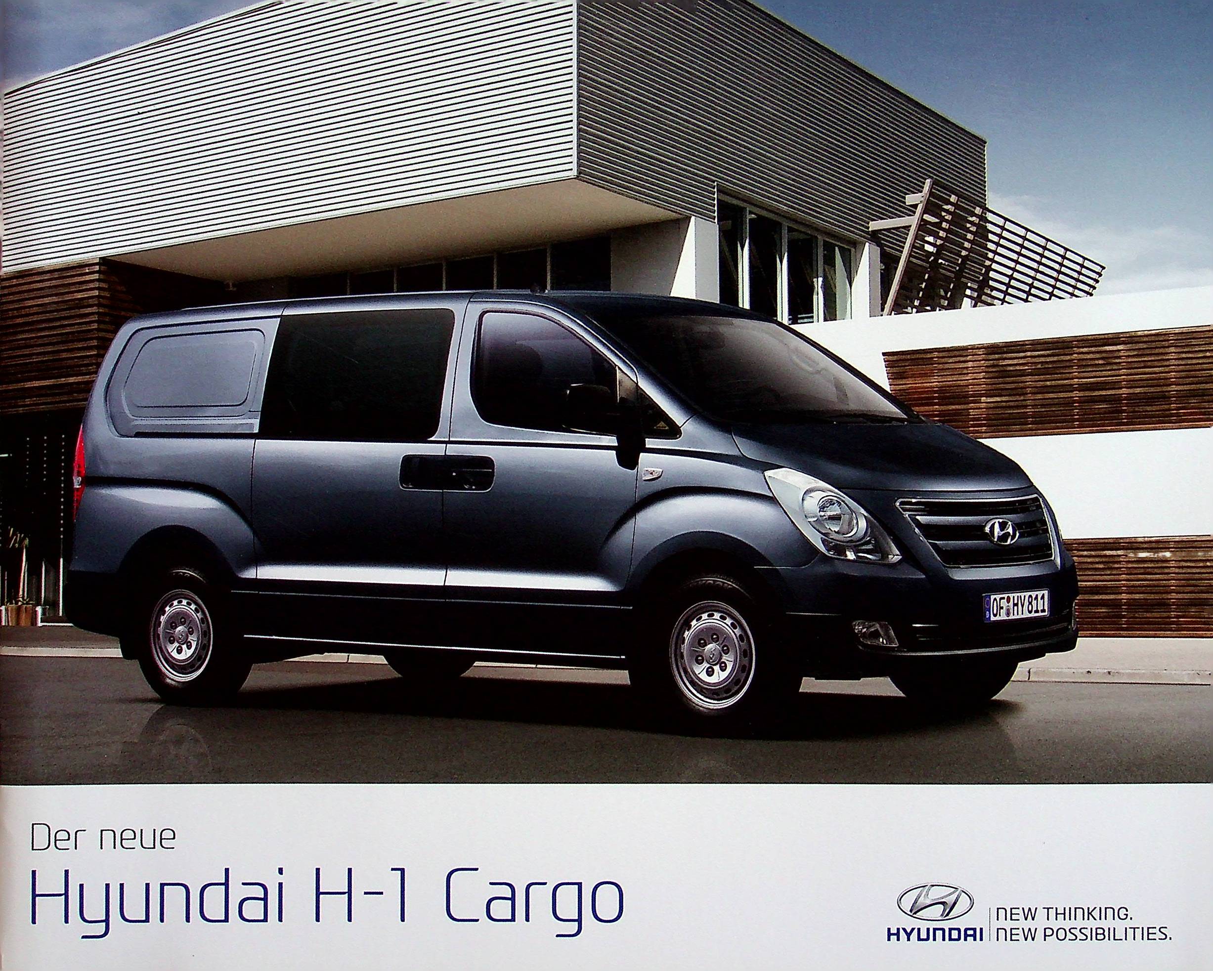 Hyundai H-1 Cargo Prospekt 09/2016