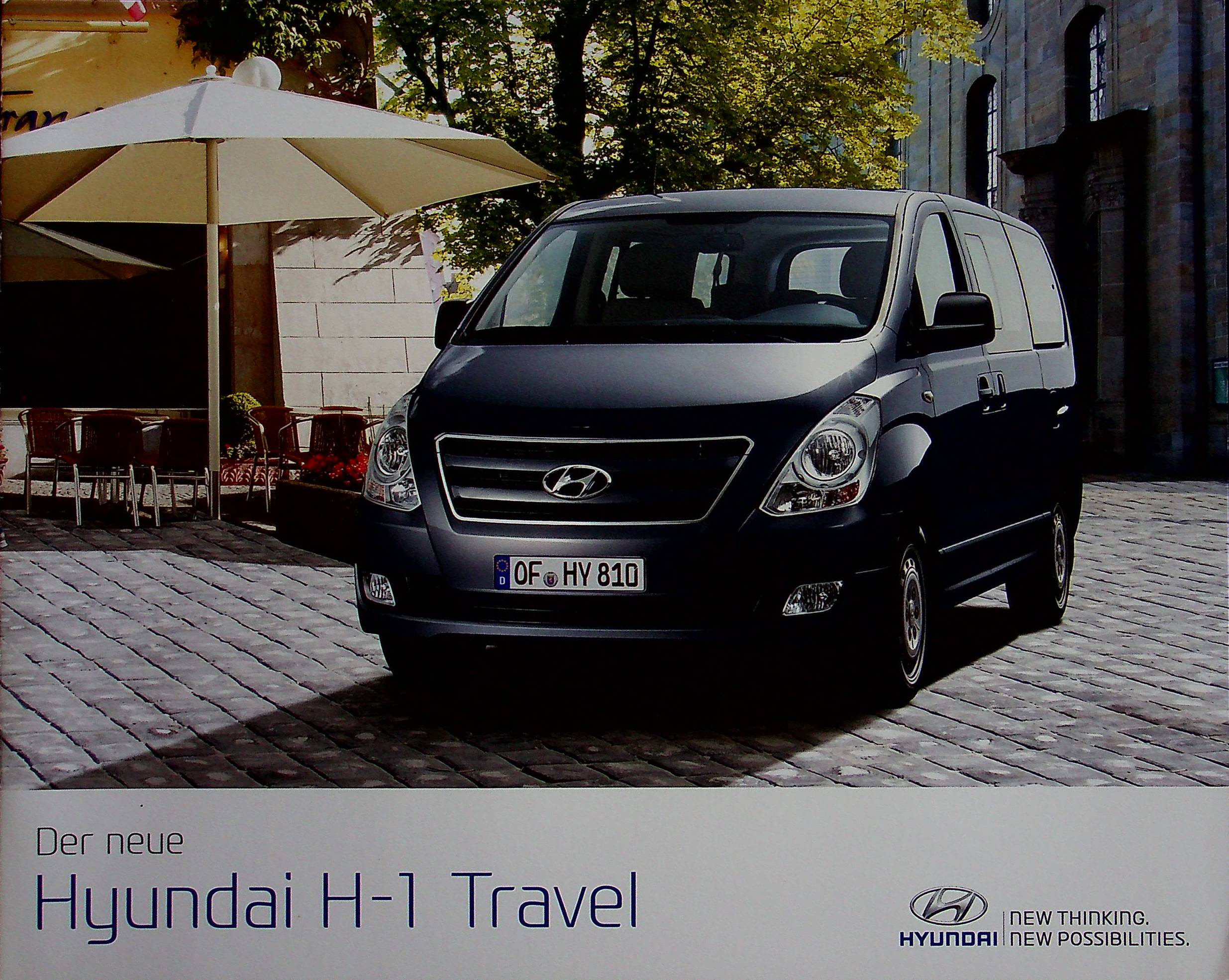 Hyundai H-1 Travel Prospekt 09/2016