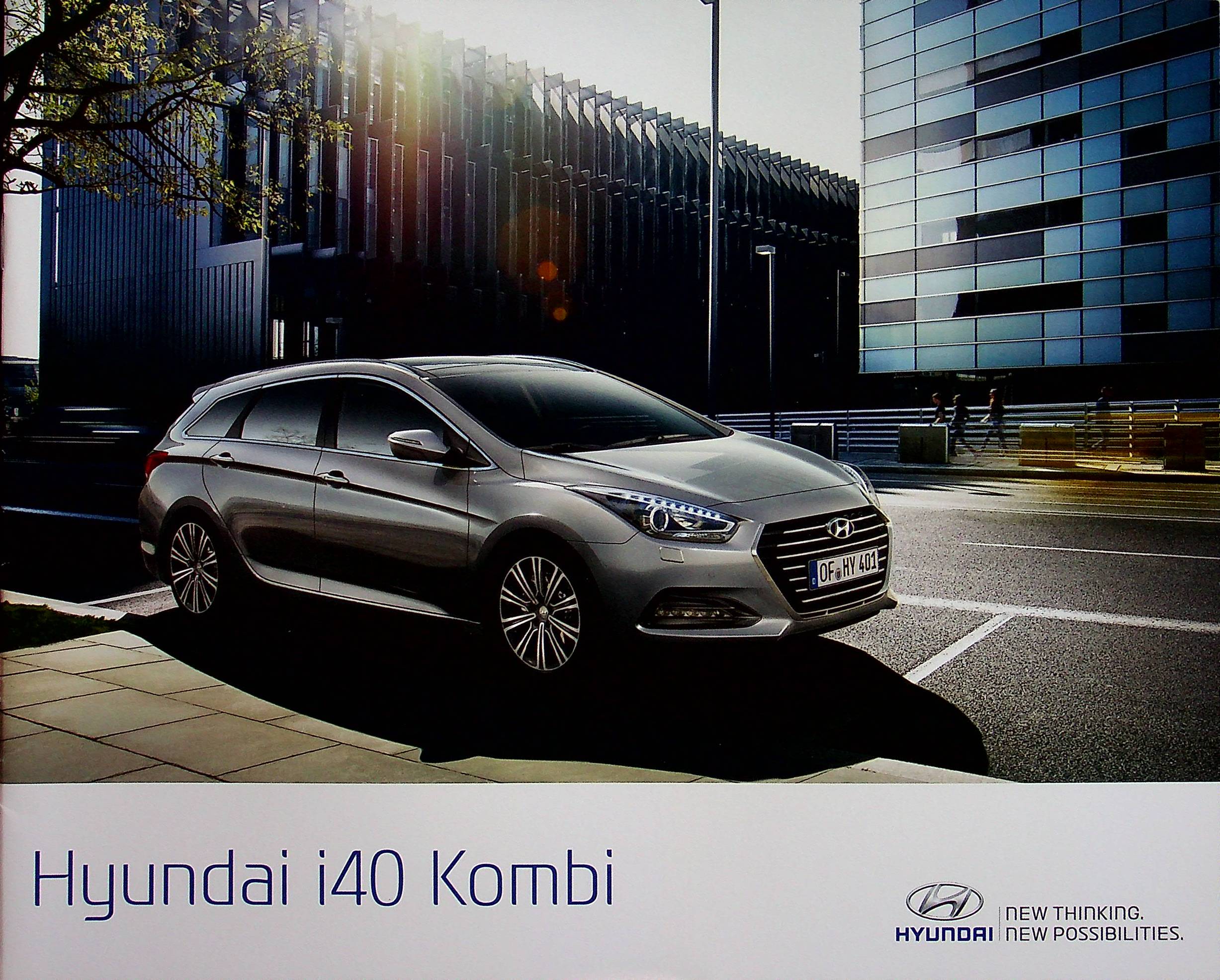 Hyundai i40 Kombi Prospekt 01/2017