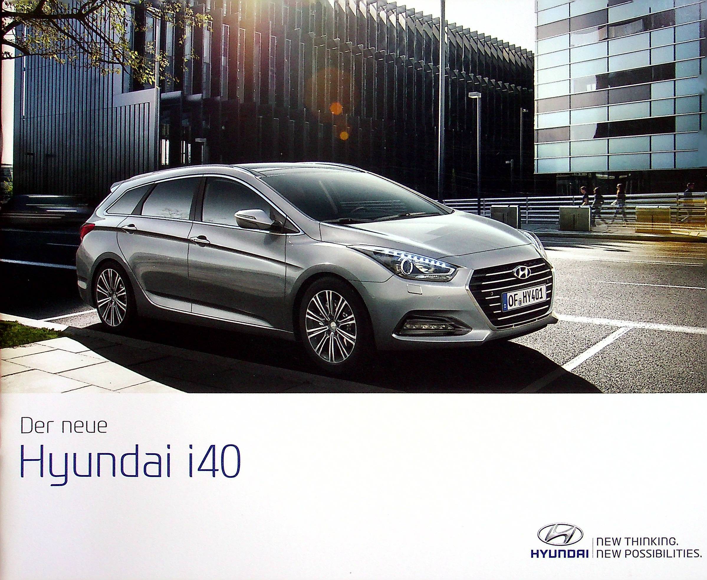 Hyundai i40 Kombi Prospekt 04/2015
