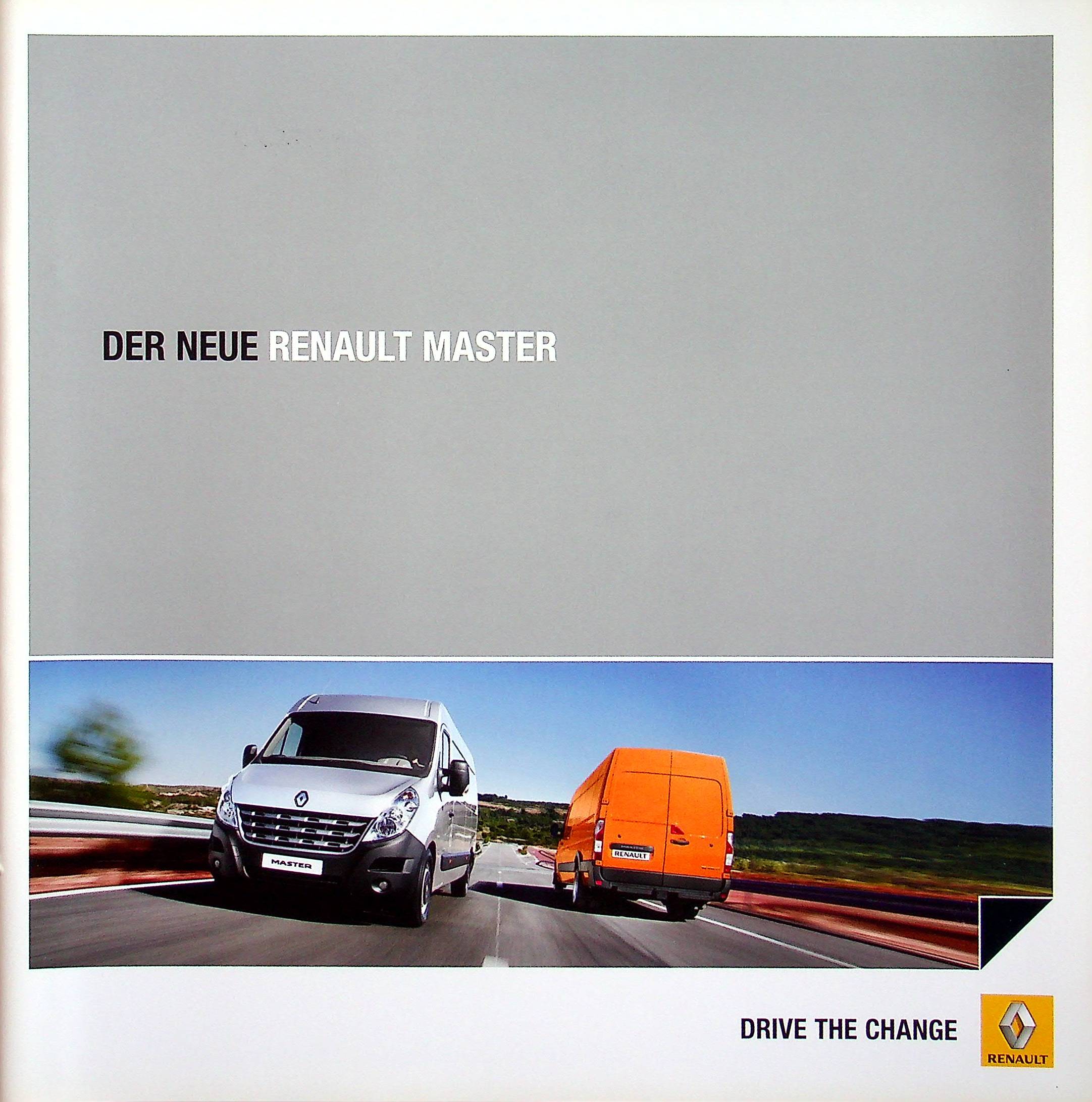 Renault Master Prospekt 02/2010