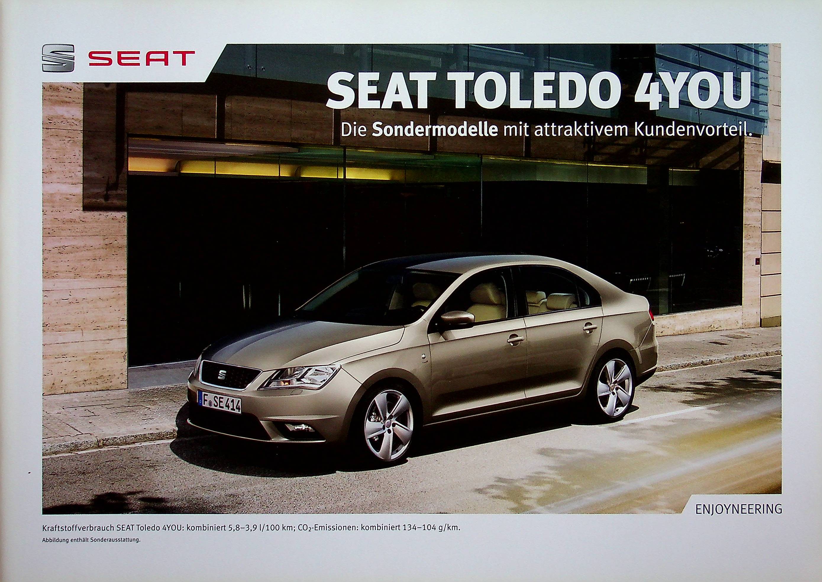 Seat Toledo - 4You - Prospekt 01/2014