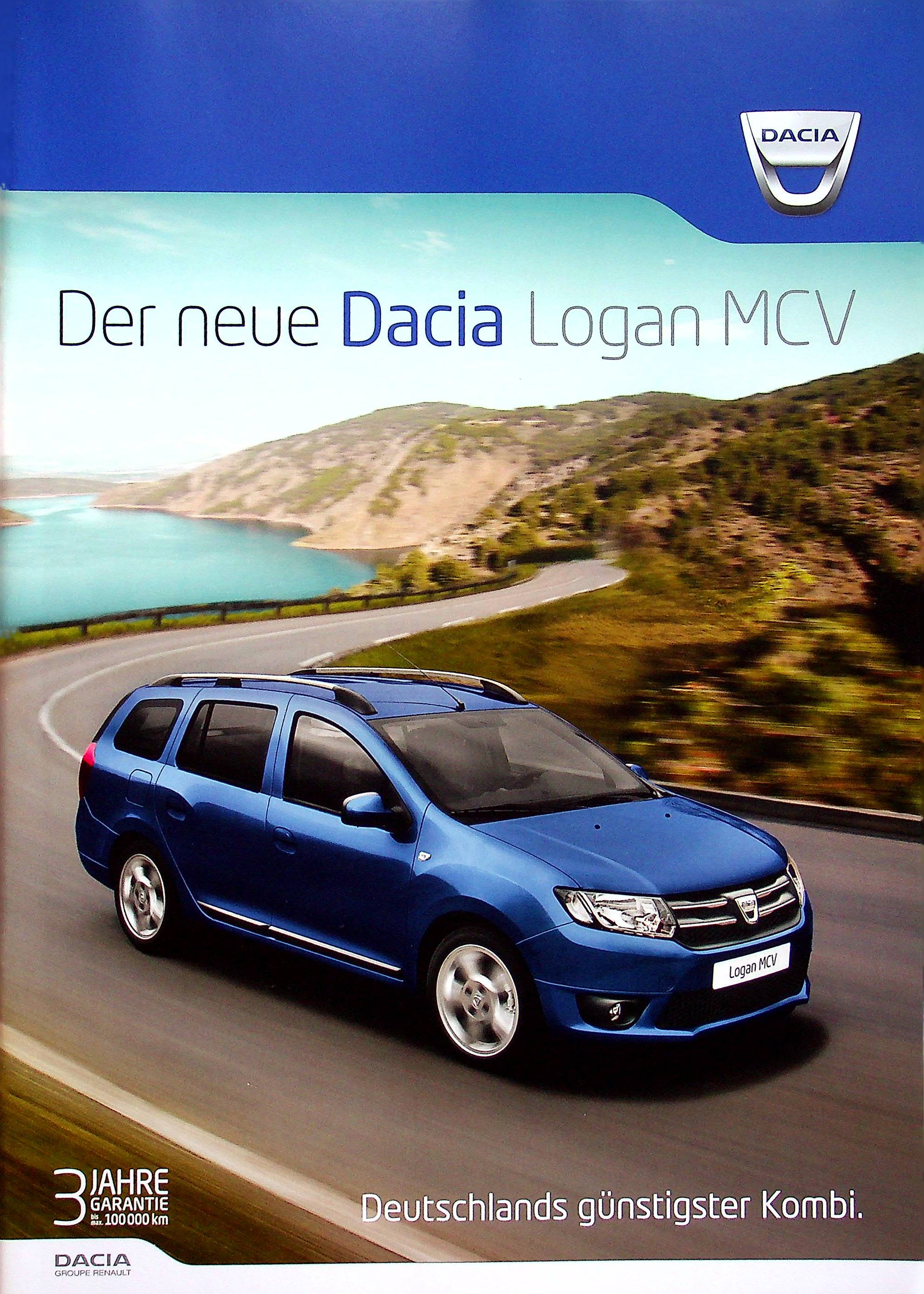 Dacia Logan MCV Prospekt 08/2014