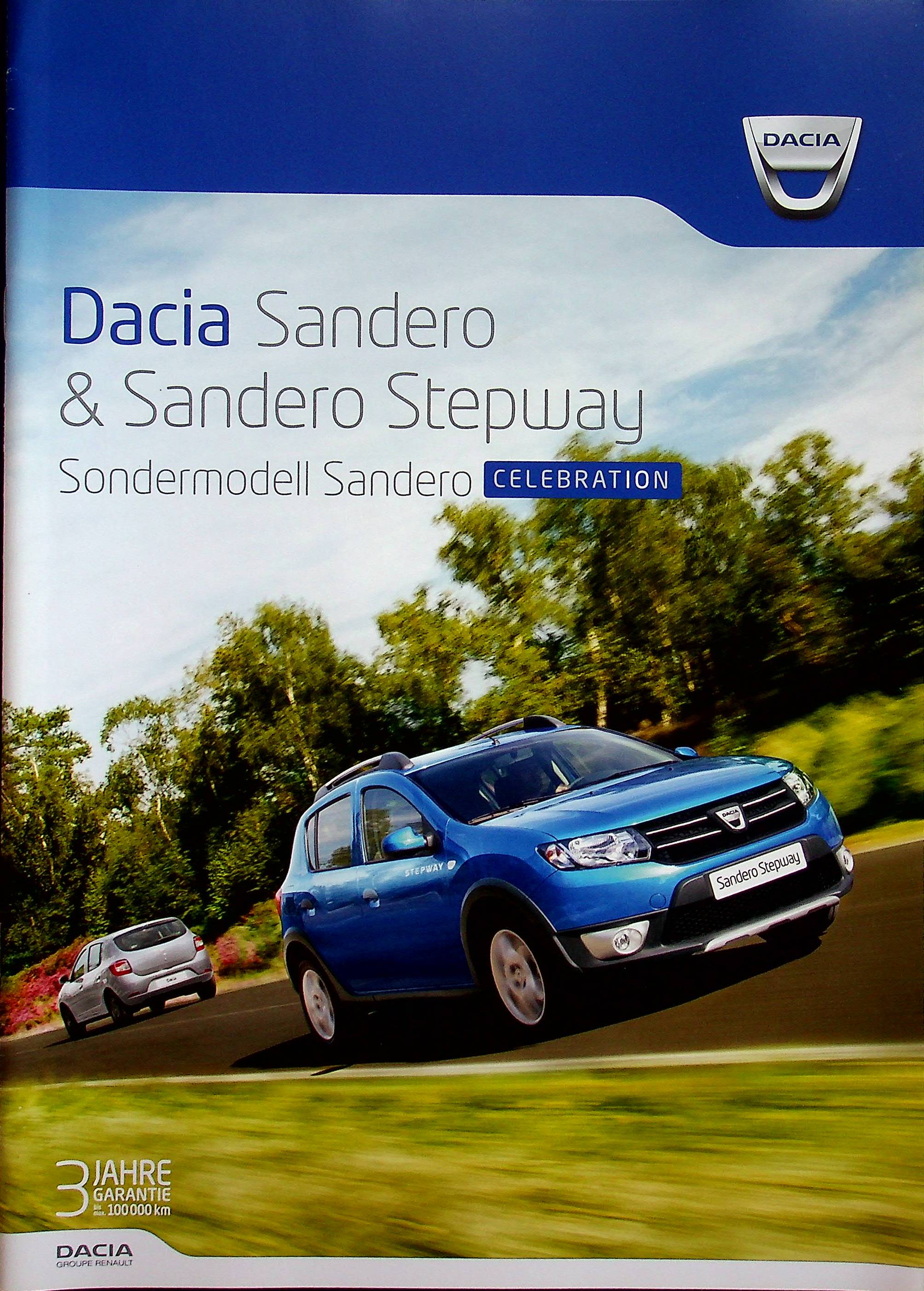 Dacia Sandero + Stepway Prospekt 04/2015