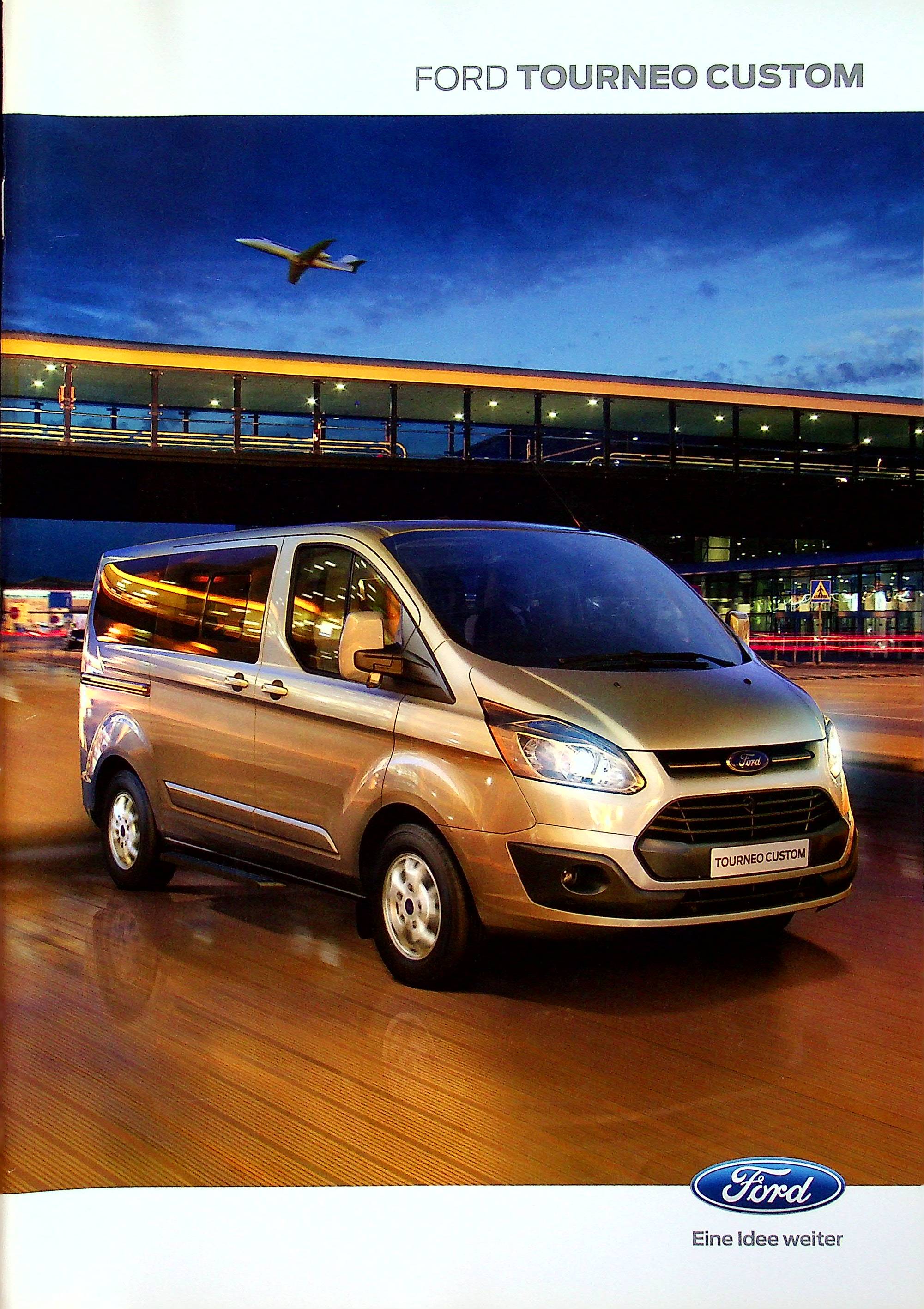 Ford Tourneo Custom Prospekt 01/2013