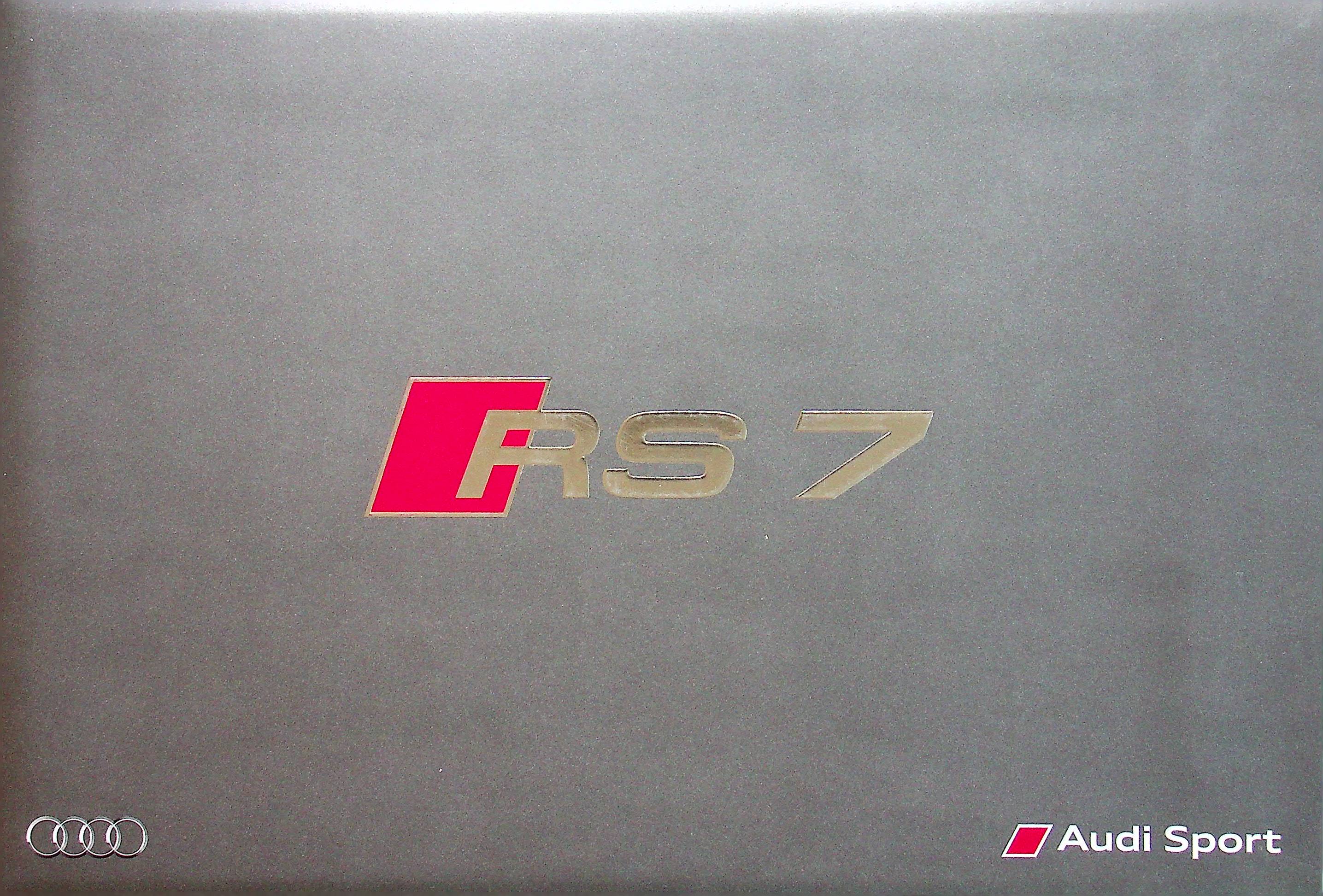 Audi RS 7 Prospekt 10/2015