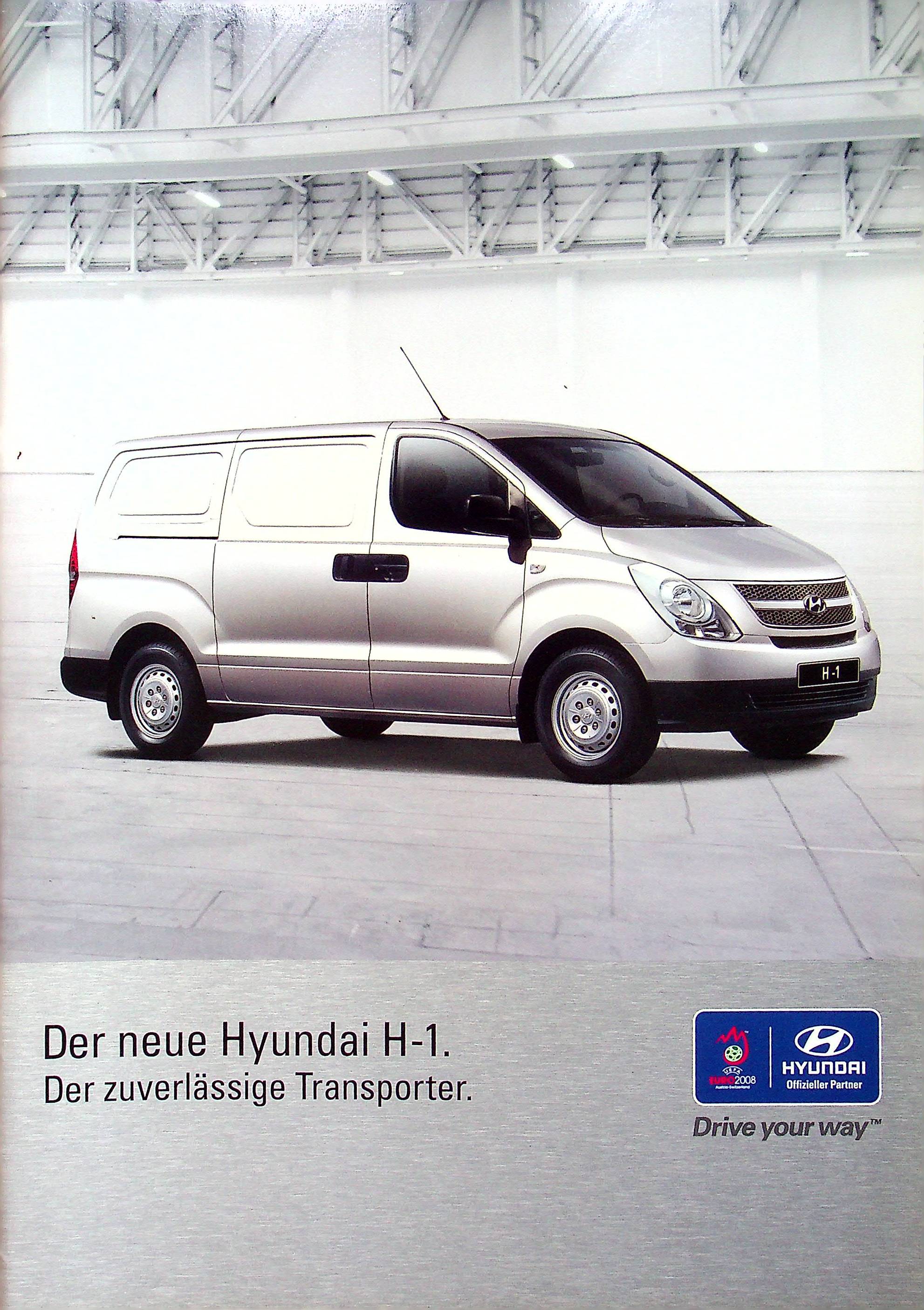 Hyundai H-1 - Prospekt 02/2008