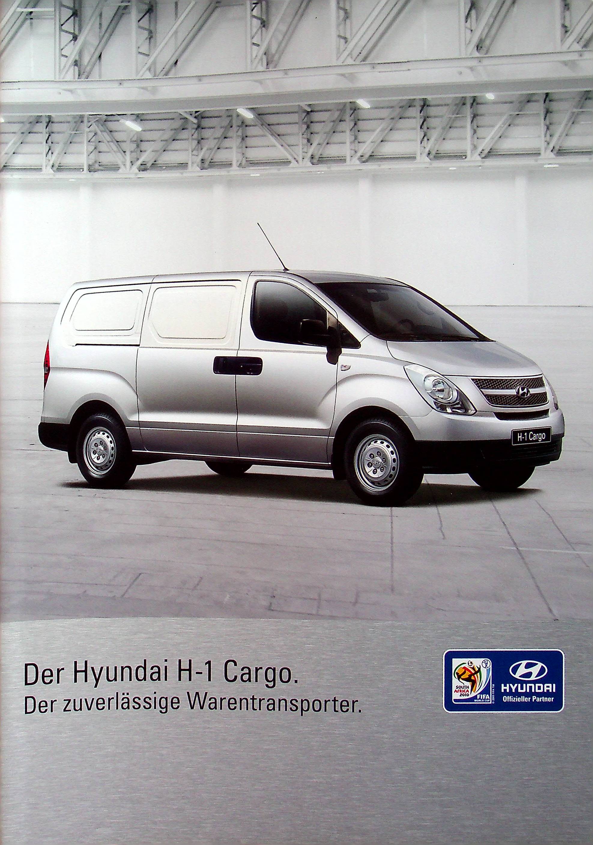 Hyundai H-1 - Cargo - Prospekt 01/2010