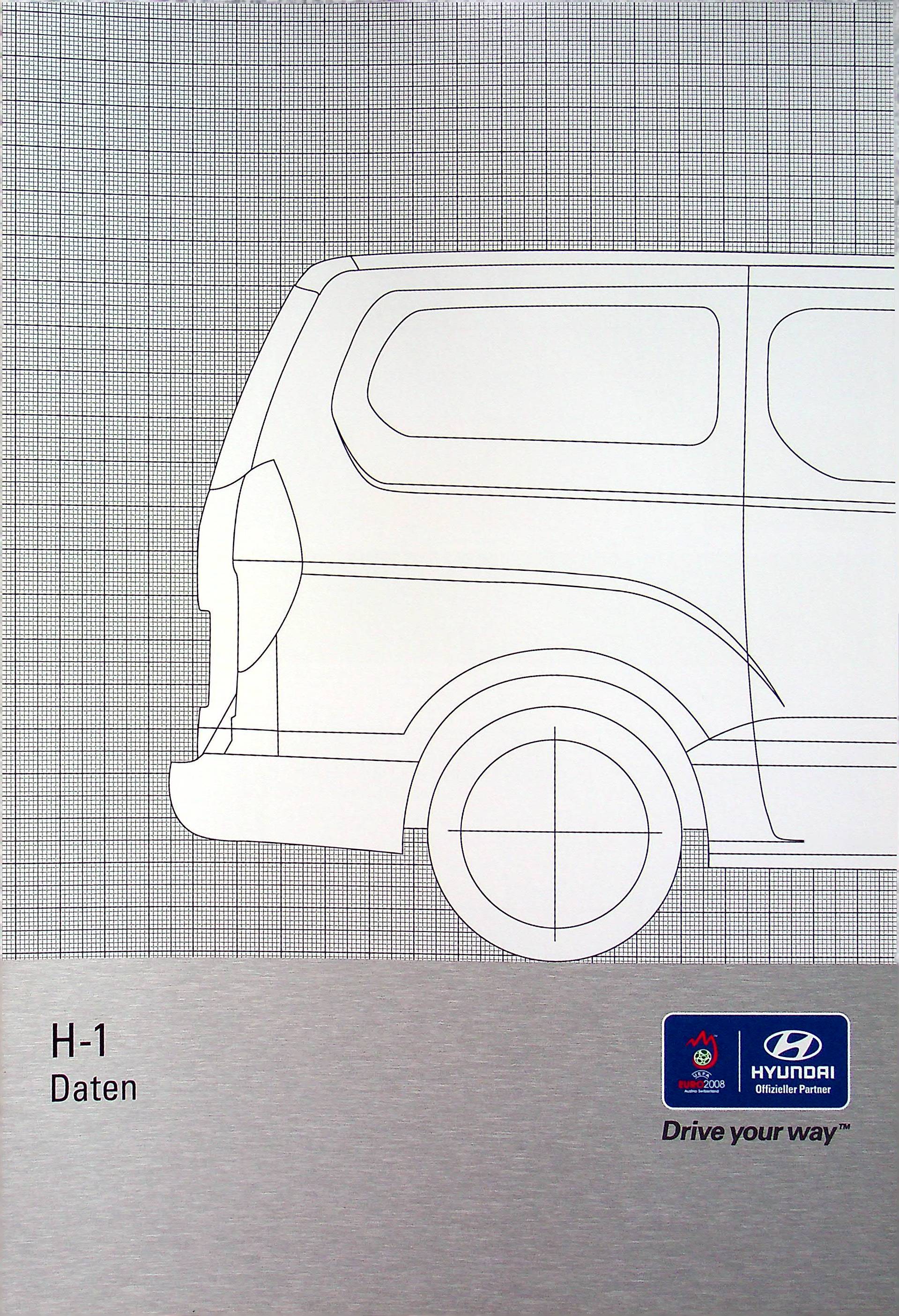Hyundai H-1 - Cargo - Preisliste & Extras - Prospekt 02/2008