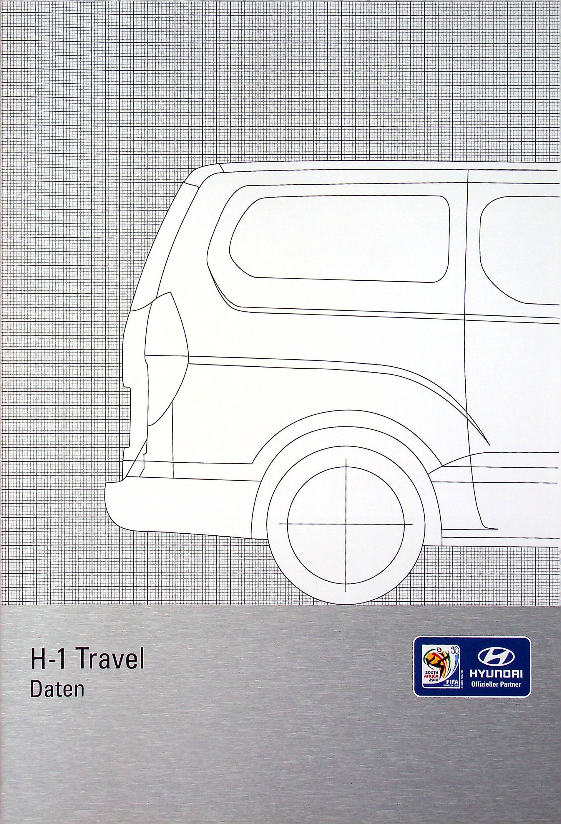 Hyundai H-1 - Travel - Preisliste & Extras - Prospekt 01/2010