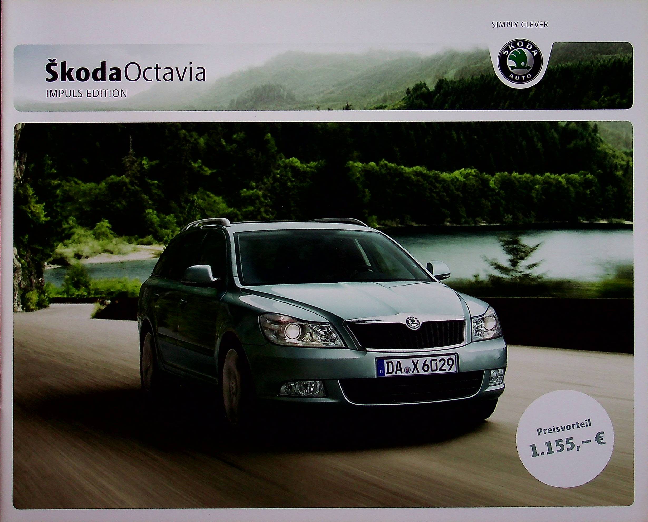 Skoda Octavia - Impuls Edition - Prospekt 03/2010