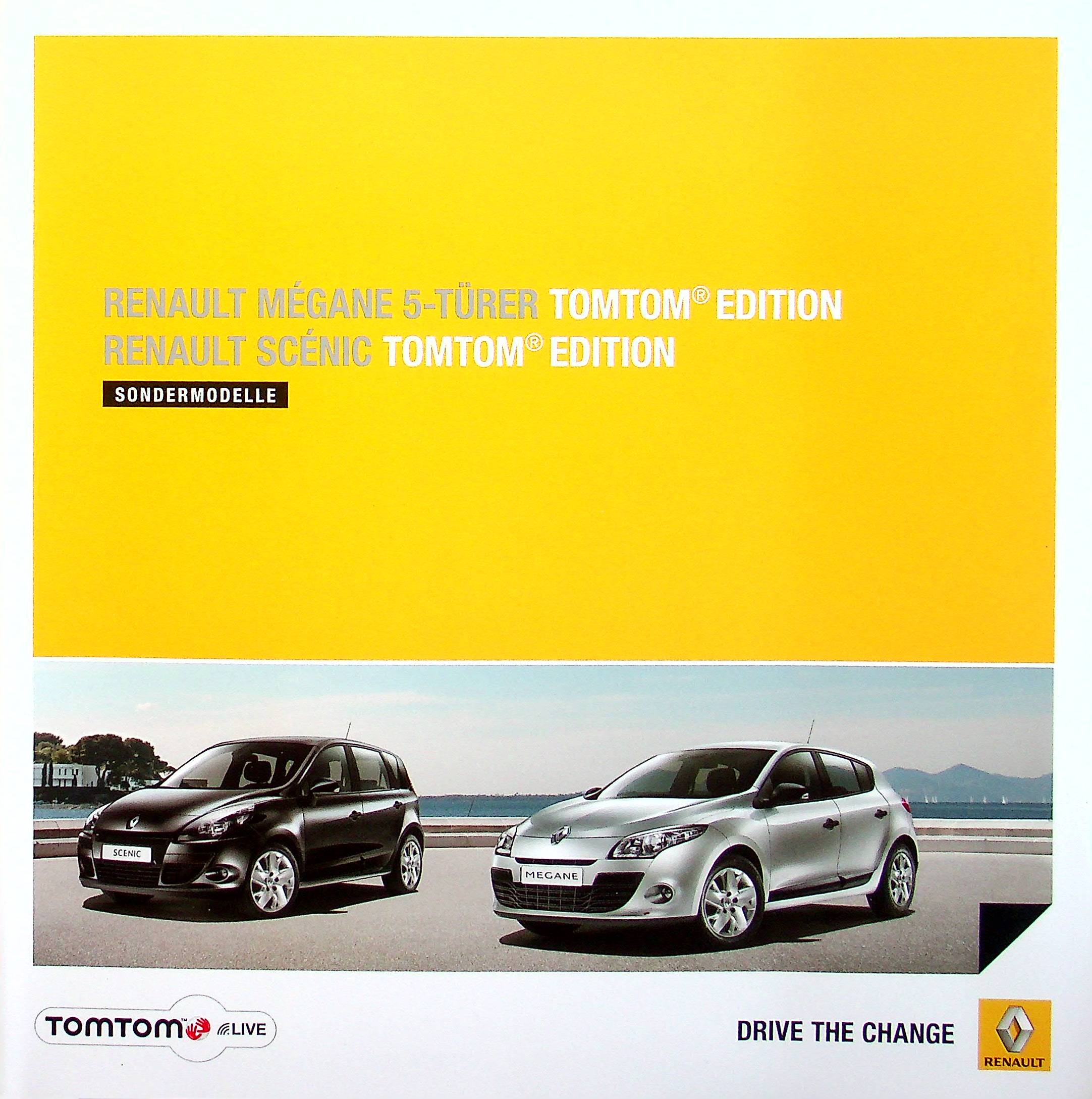 Renault Megane + Scenic - Tom Tom - Prospekt 05/2011