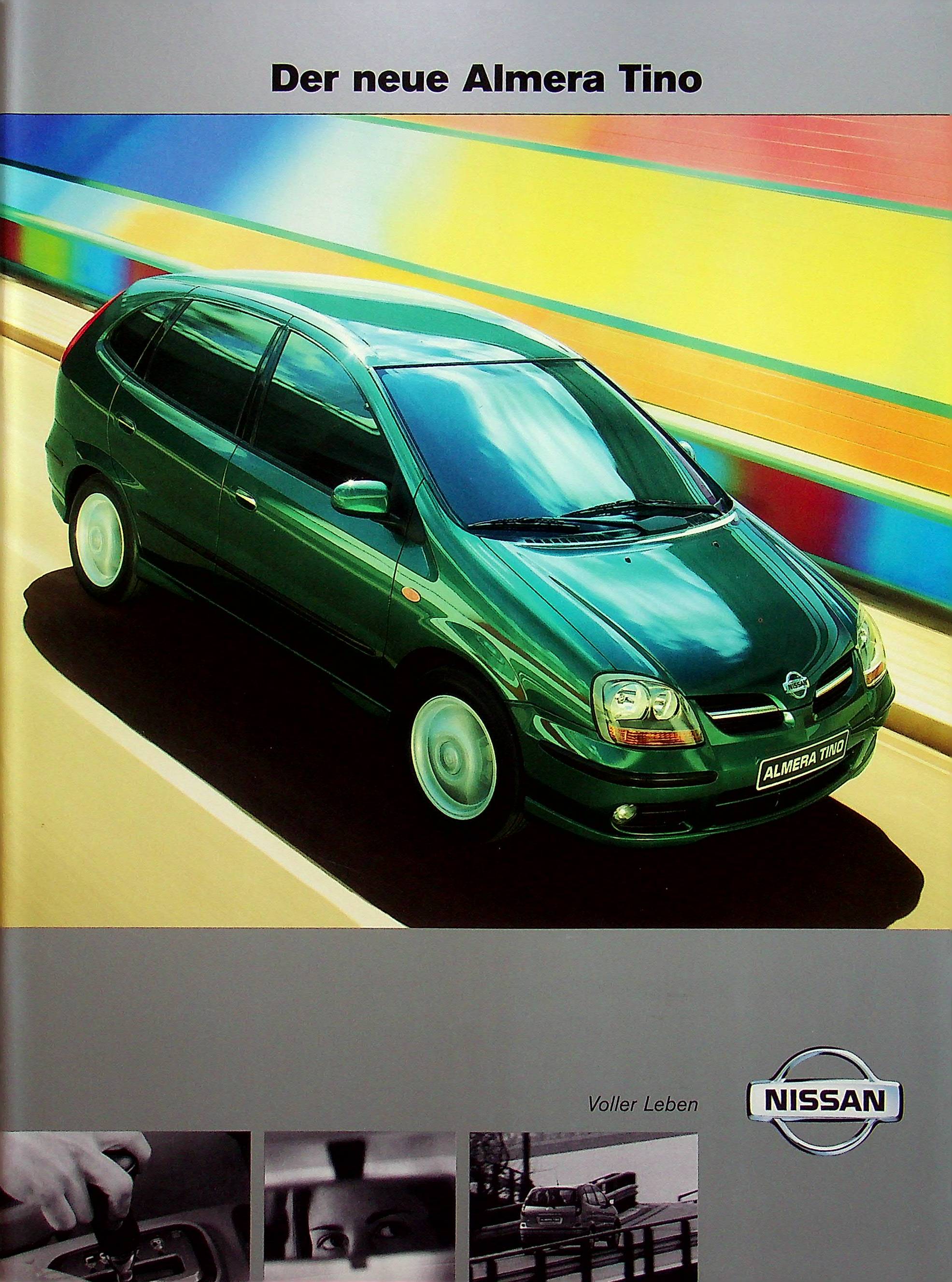 Nissan Almera Tino Prospekt 07/2000