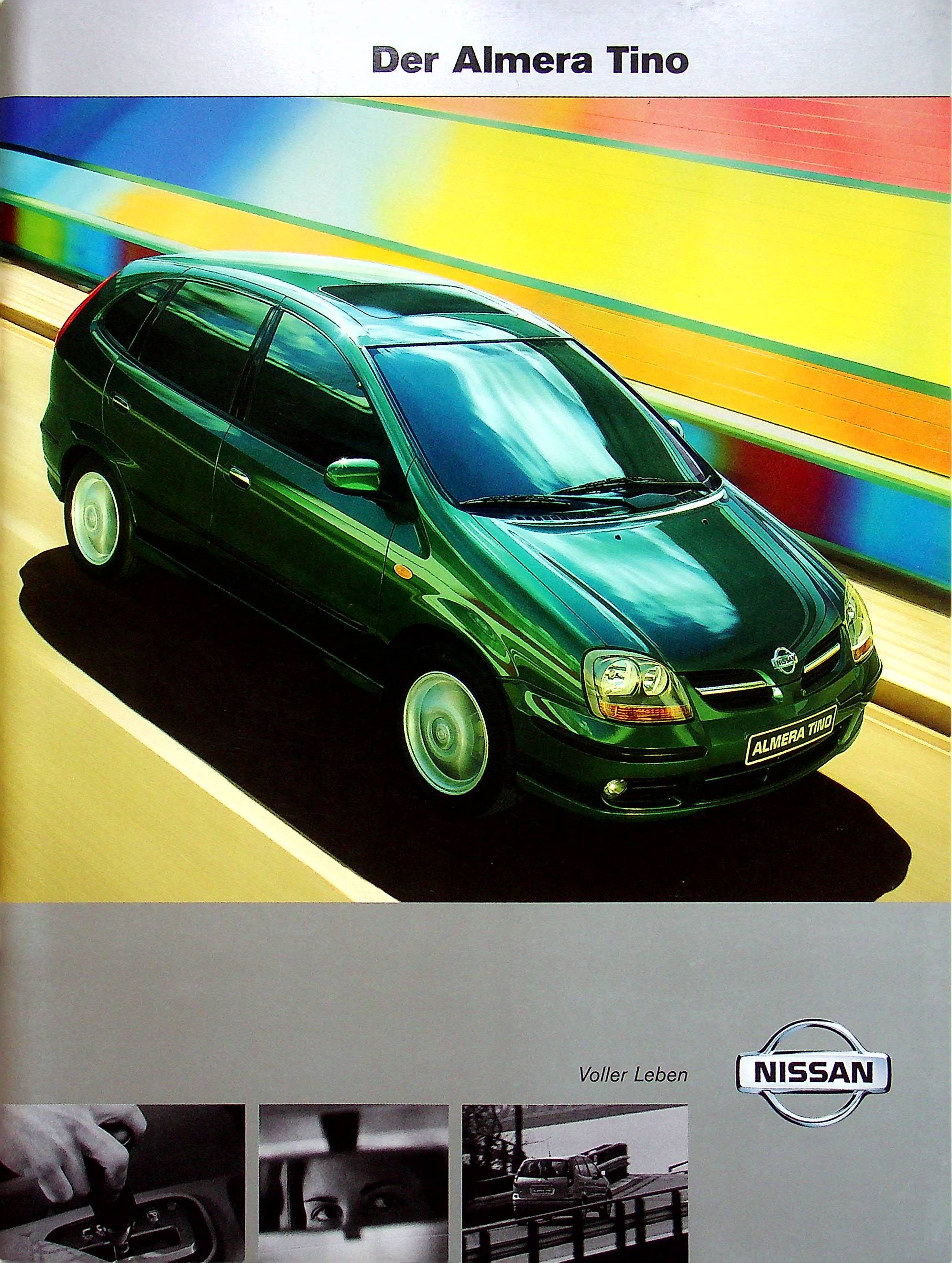 Nissan Almera Tino Prospekt 04/2001