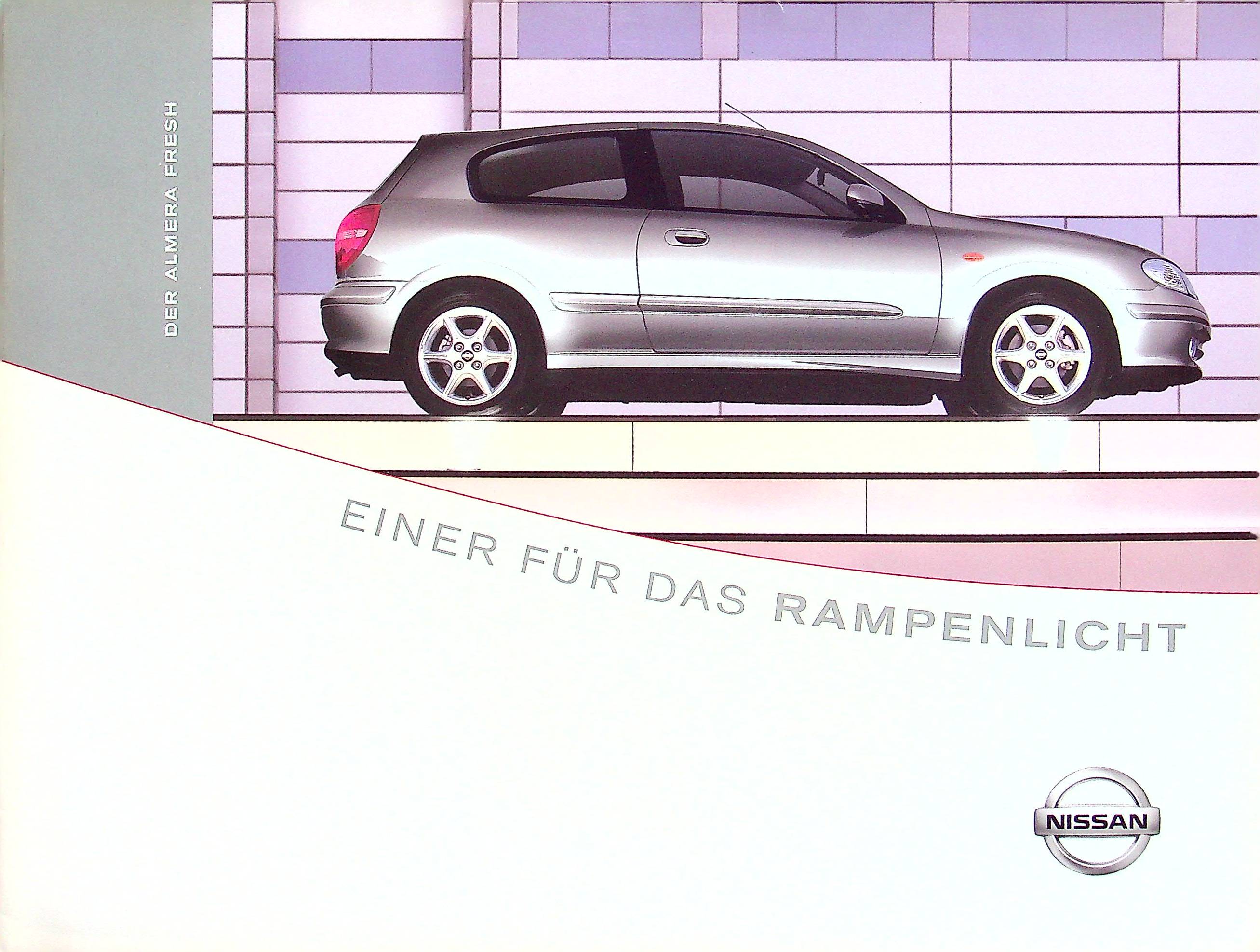 Nissan Almera - Fresh - Prospekt 04/2002