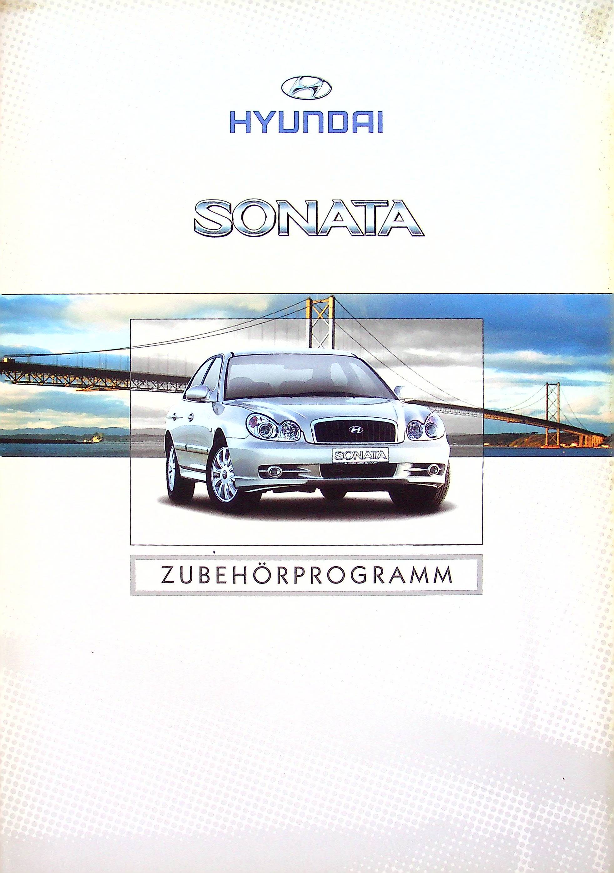 Hyundai Sonata - Zubehör - Prospekt 200?