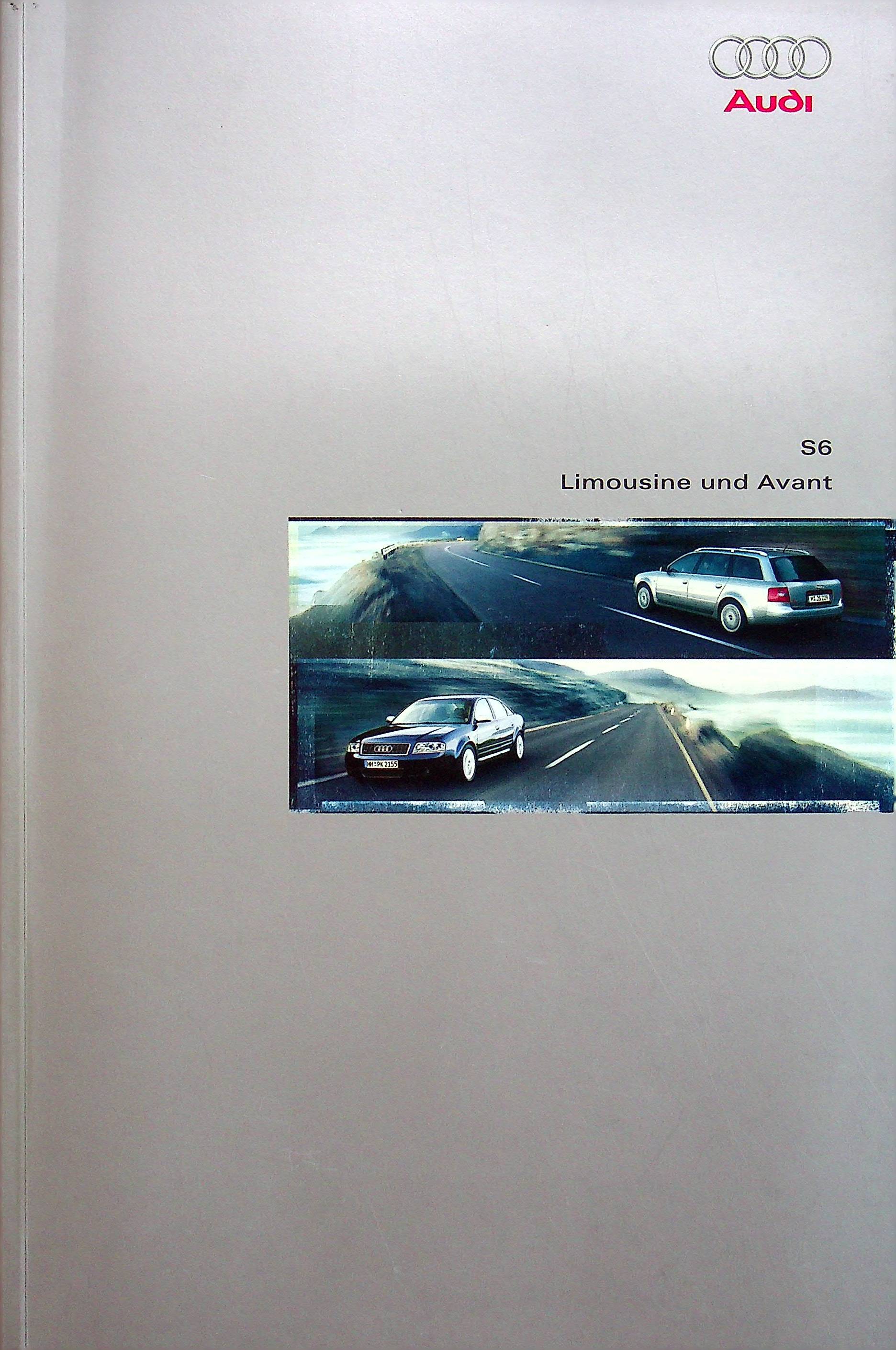 Audi S 6 + S6 Avant Prospekt 04/2003
