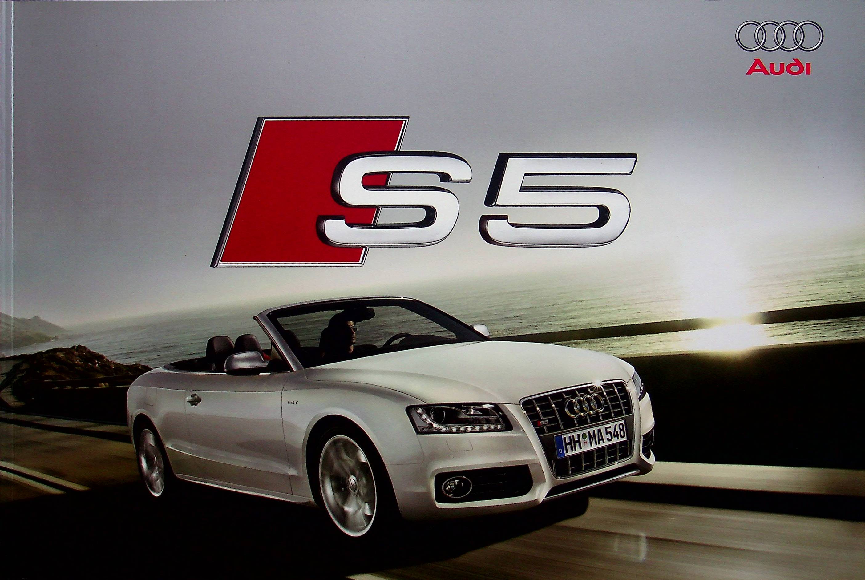 Audi S5 Cabrio Prospekt 02/2009