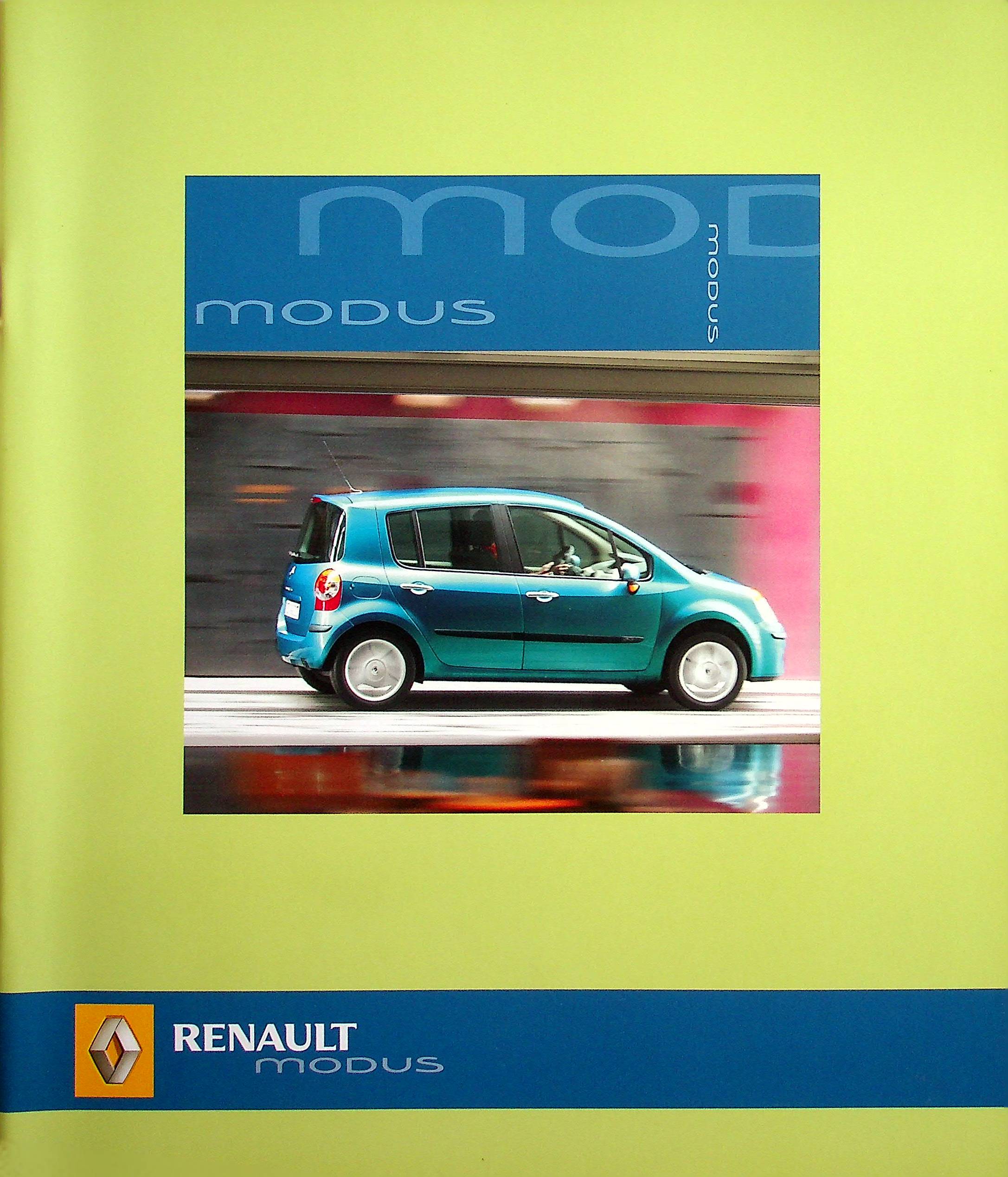 Renault Modus Prospekt 12/2005