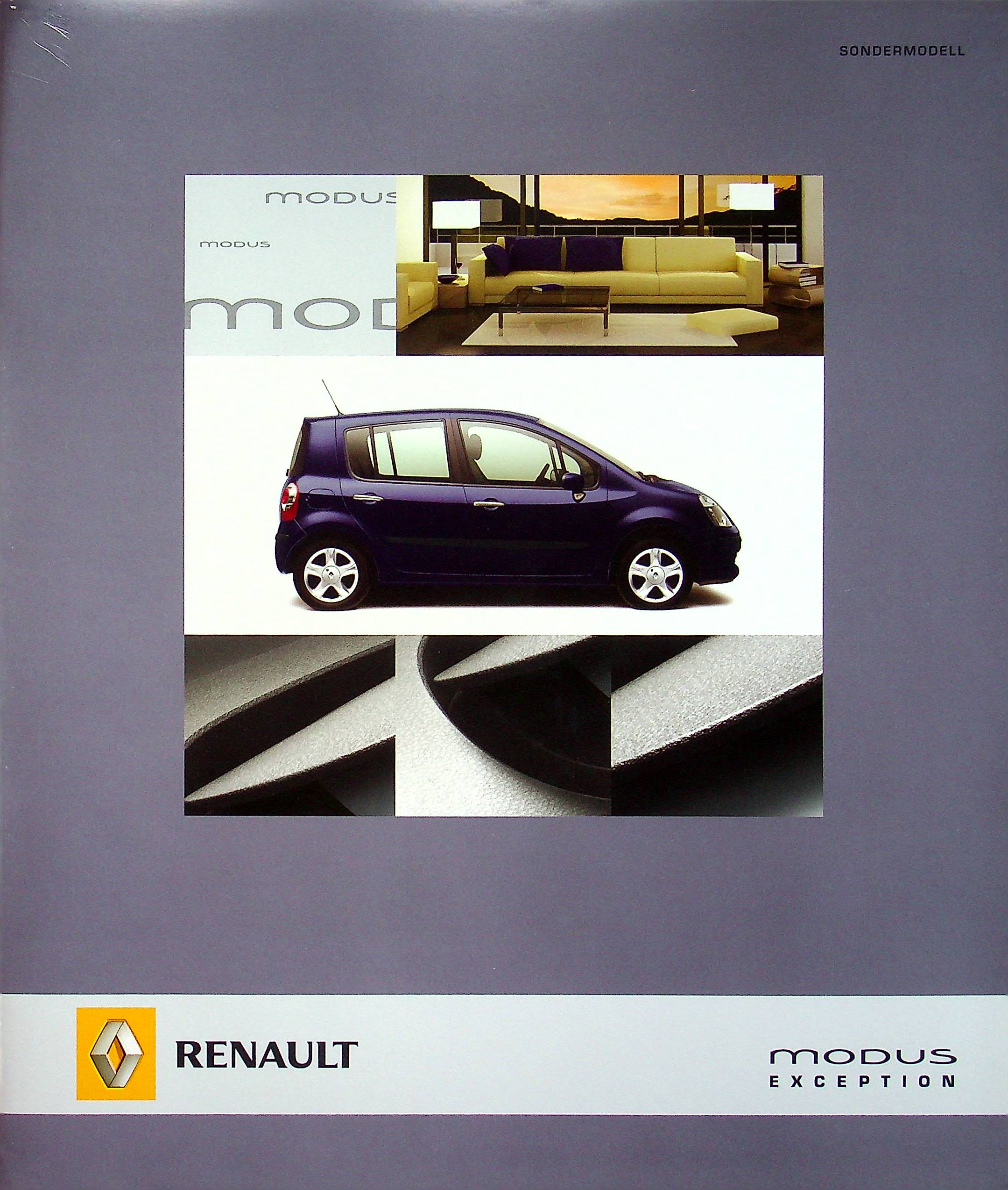 Renault Modus - Exception - Prospekt 02/2007