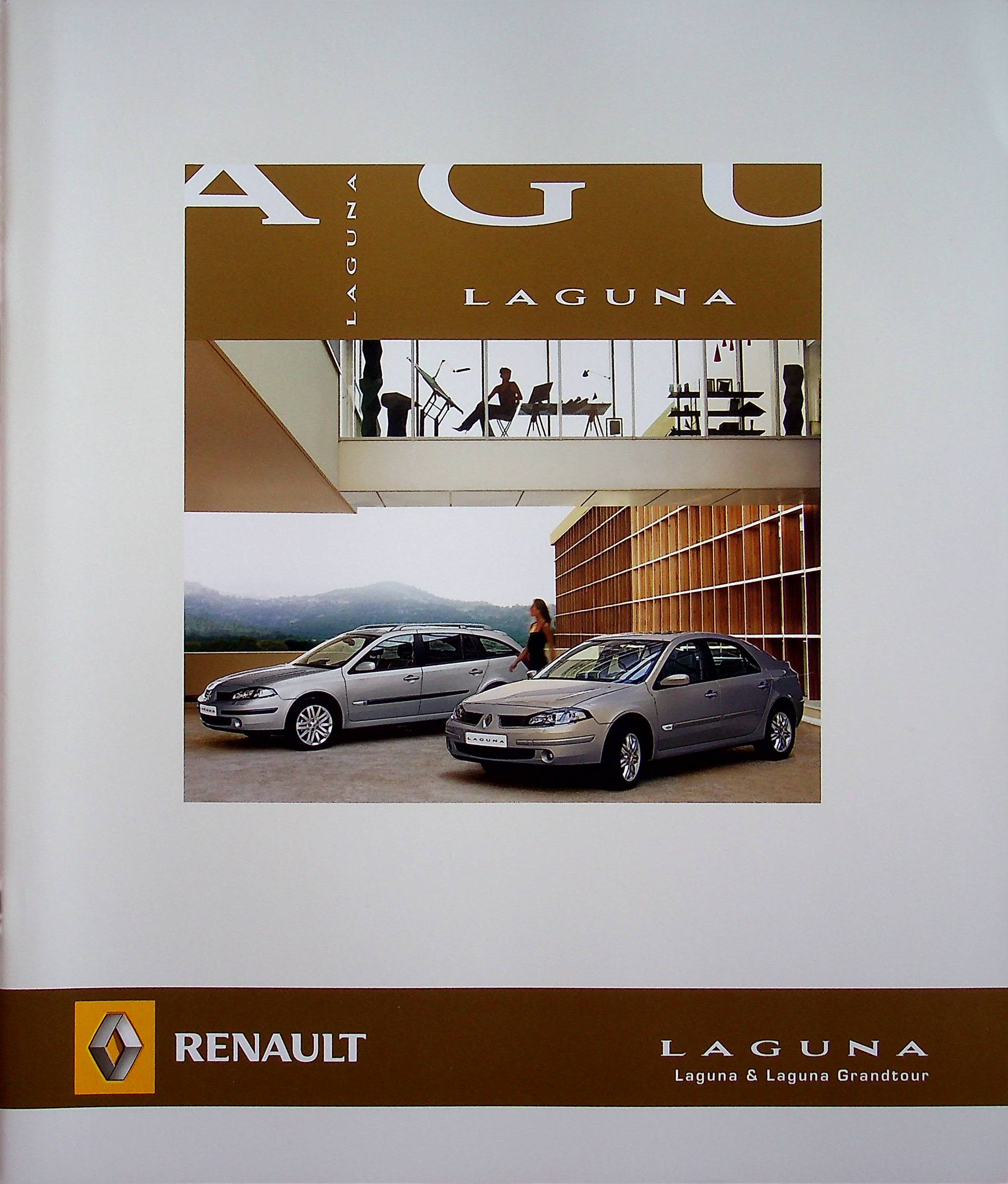 Renault Laguna + Grandtour Prospekt 01/2007