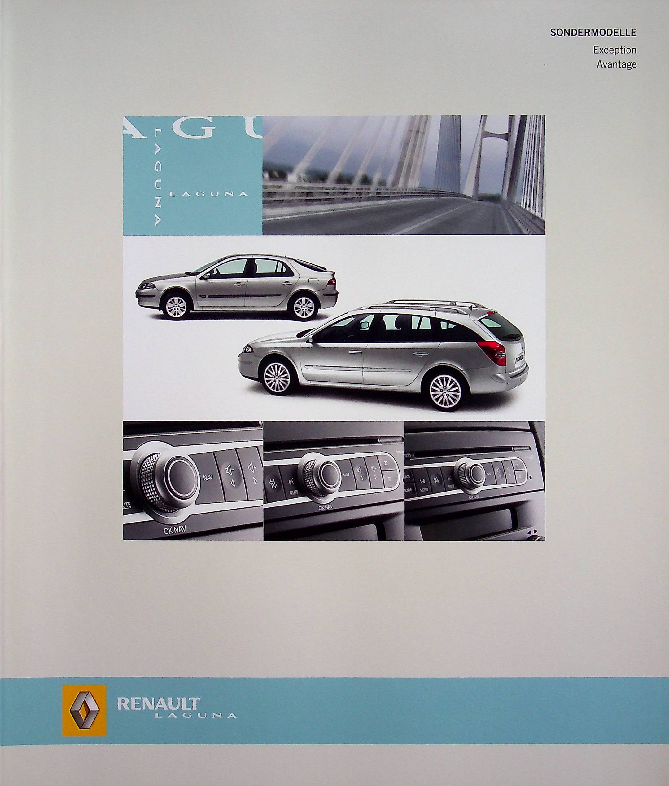 Renault Laguna - Exception Avantage - Prospekt 04/2006