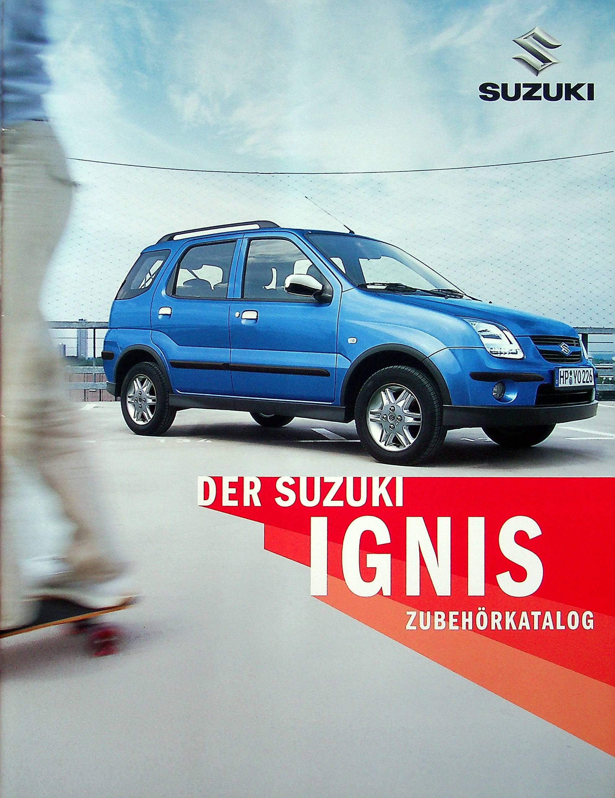 Suzuki Ignis - Zubehör - Prospekt 09/2004