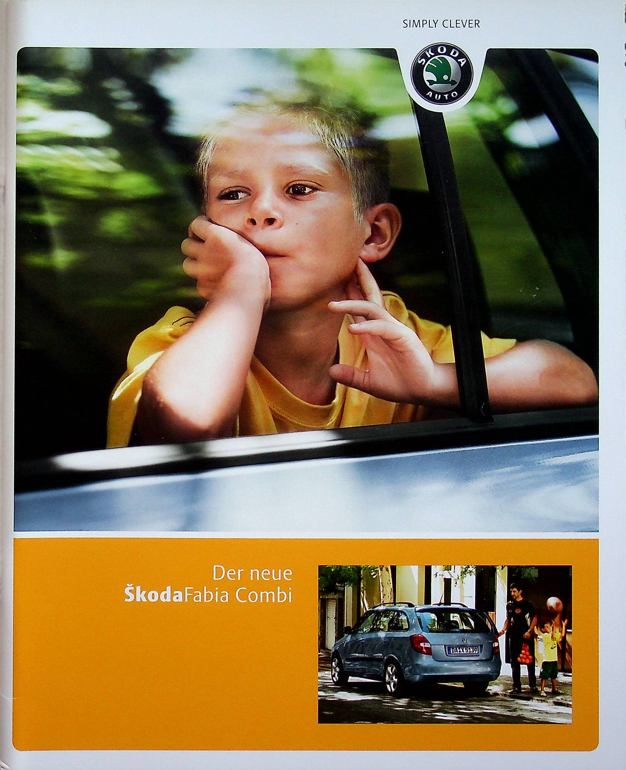 Skoda Fabia Combi Prospekt 01/2008