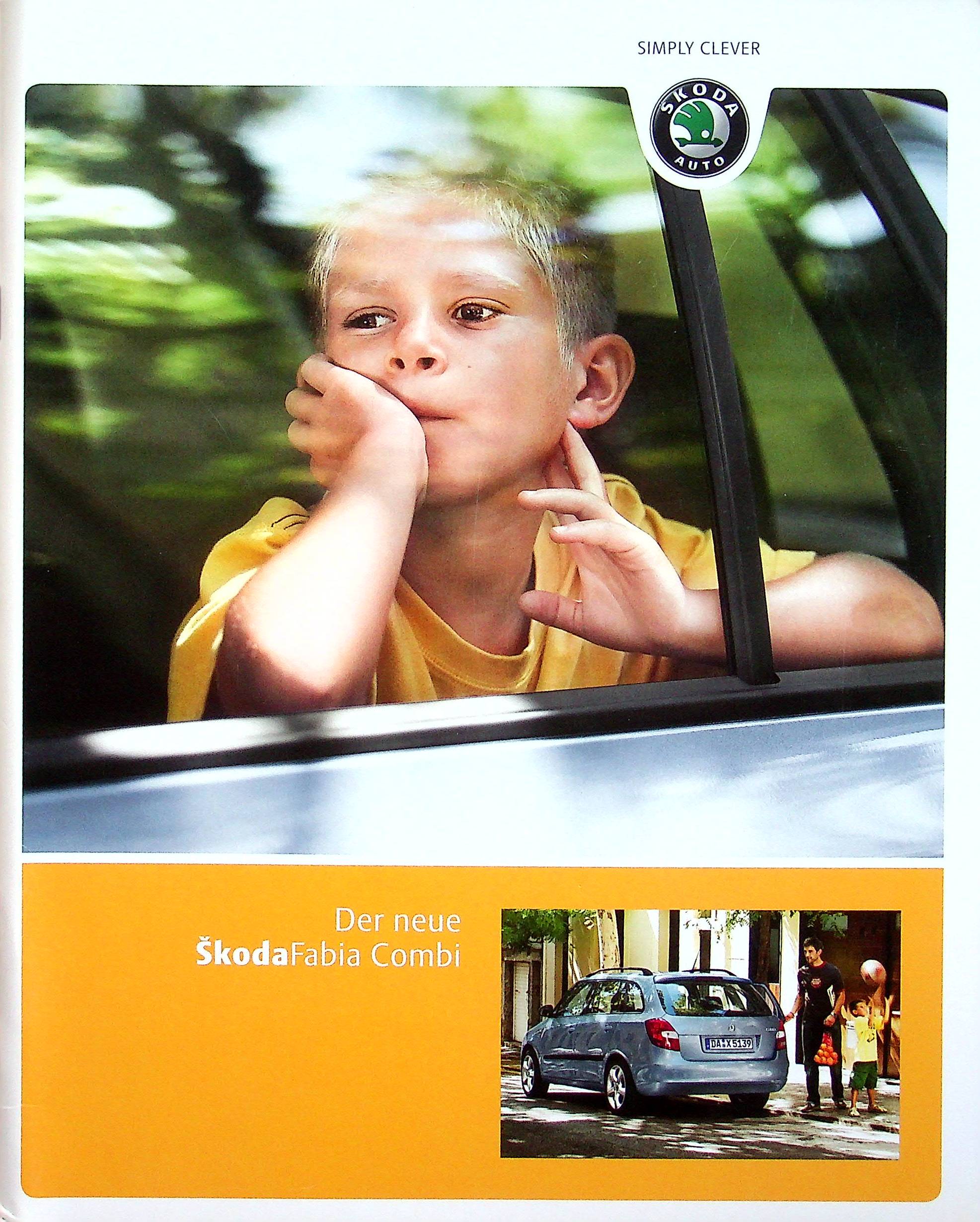 Skoda Fabia Combi Prospekt 11/2007