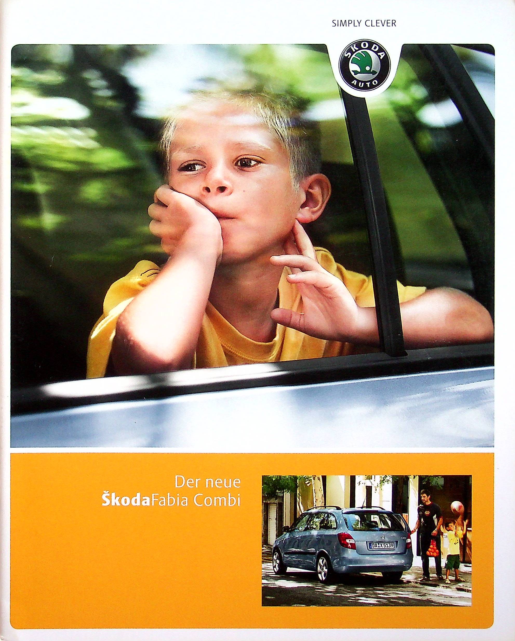 Skoda Fabia Combi Prospekt 09/2007