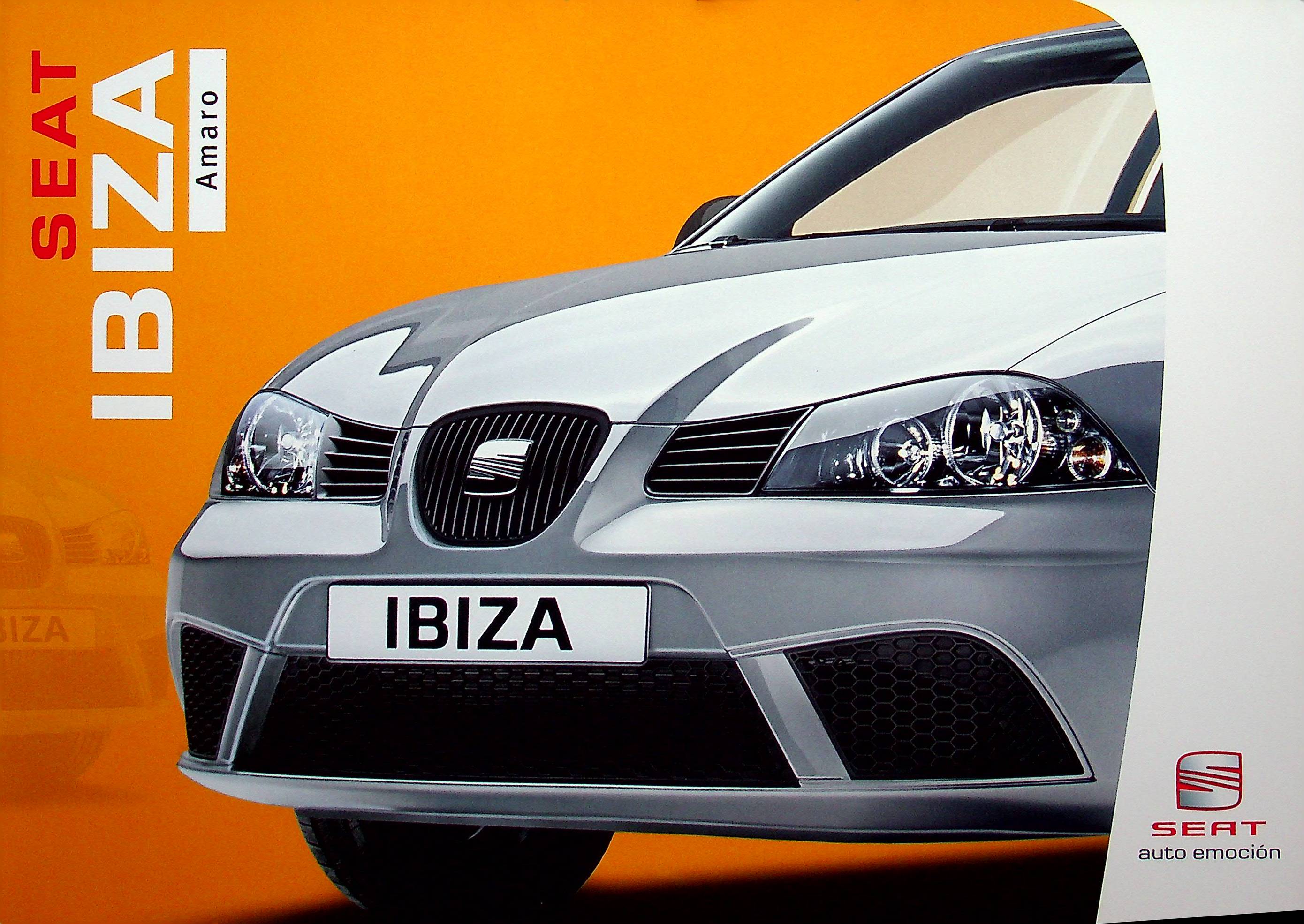 Seat Ibiza - Amaro - Prospekt 05/2007