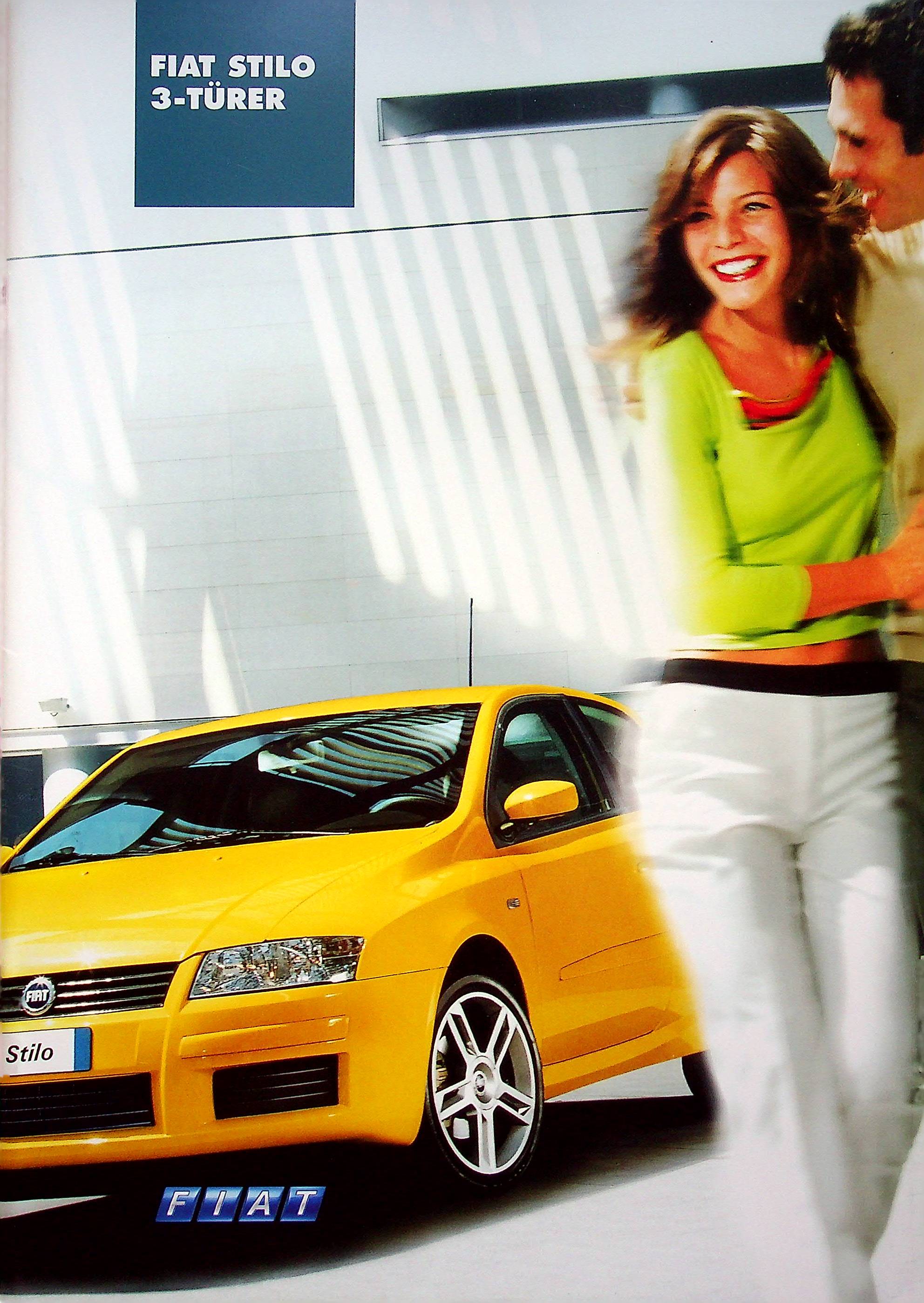 Fiat Stilo 3-Türer Prospekt 10/2001