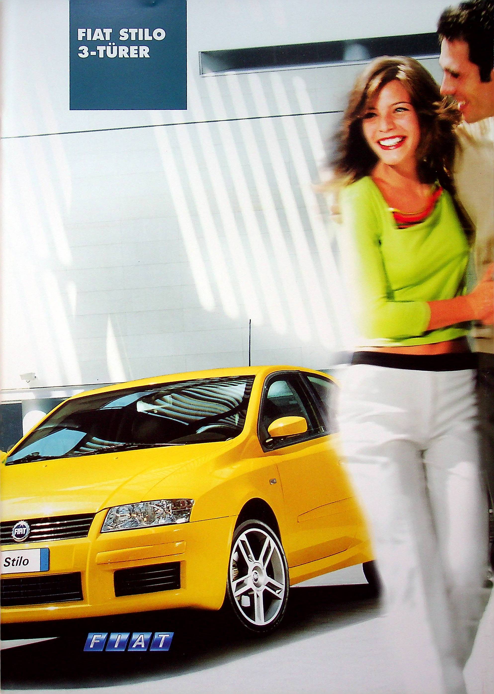 Fiat Stilo 3-Türer Prospekt 03/2002