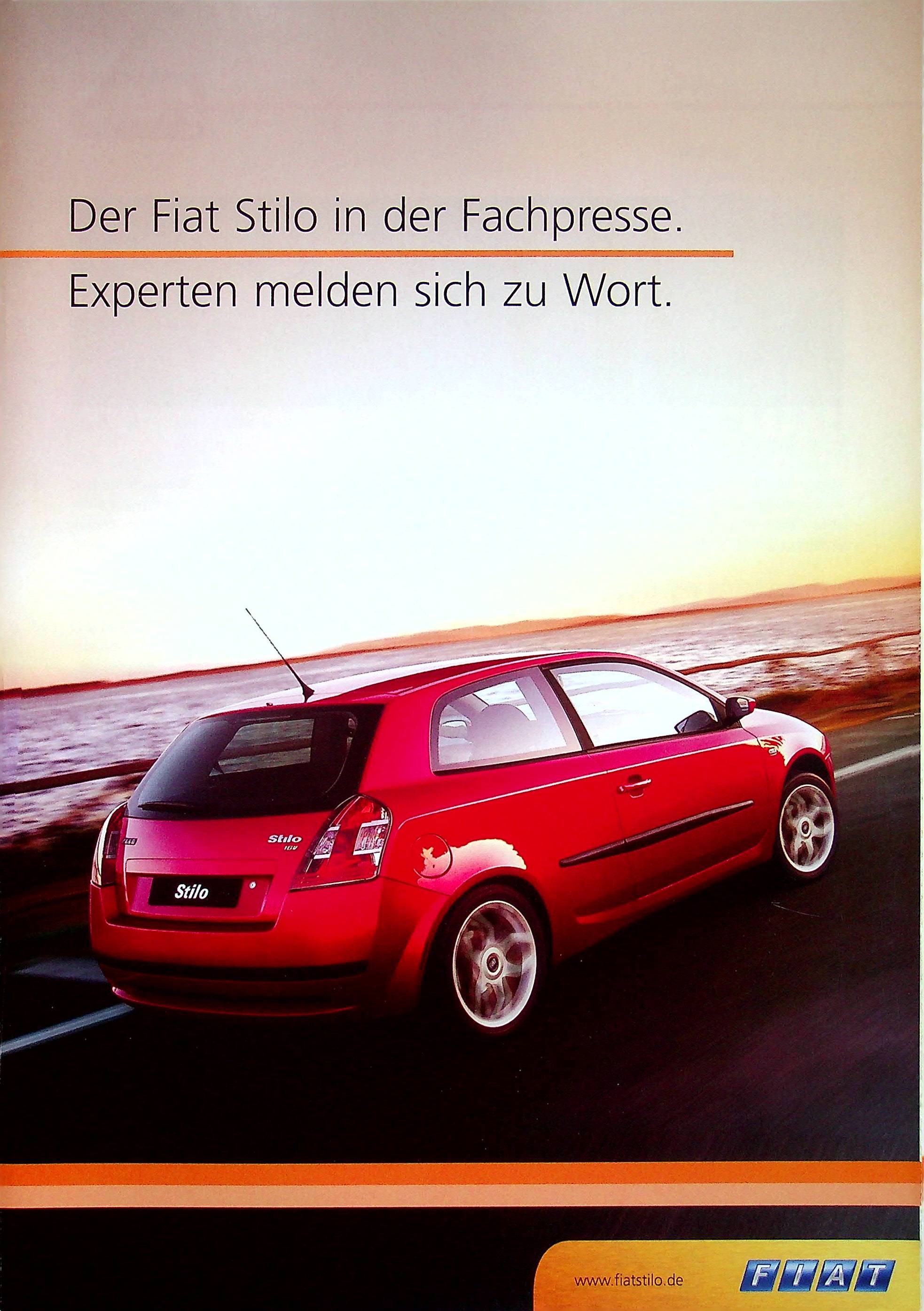 Fiat Stilo - Pressestimmen - Prospekt 11/2002