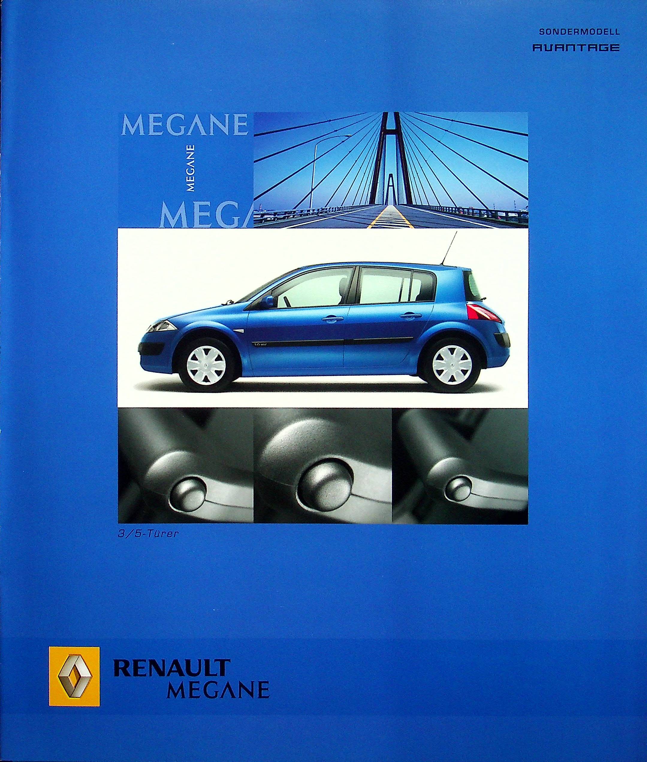 Renault Megane - Avantage - Prospekt 05/2005