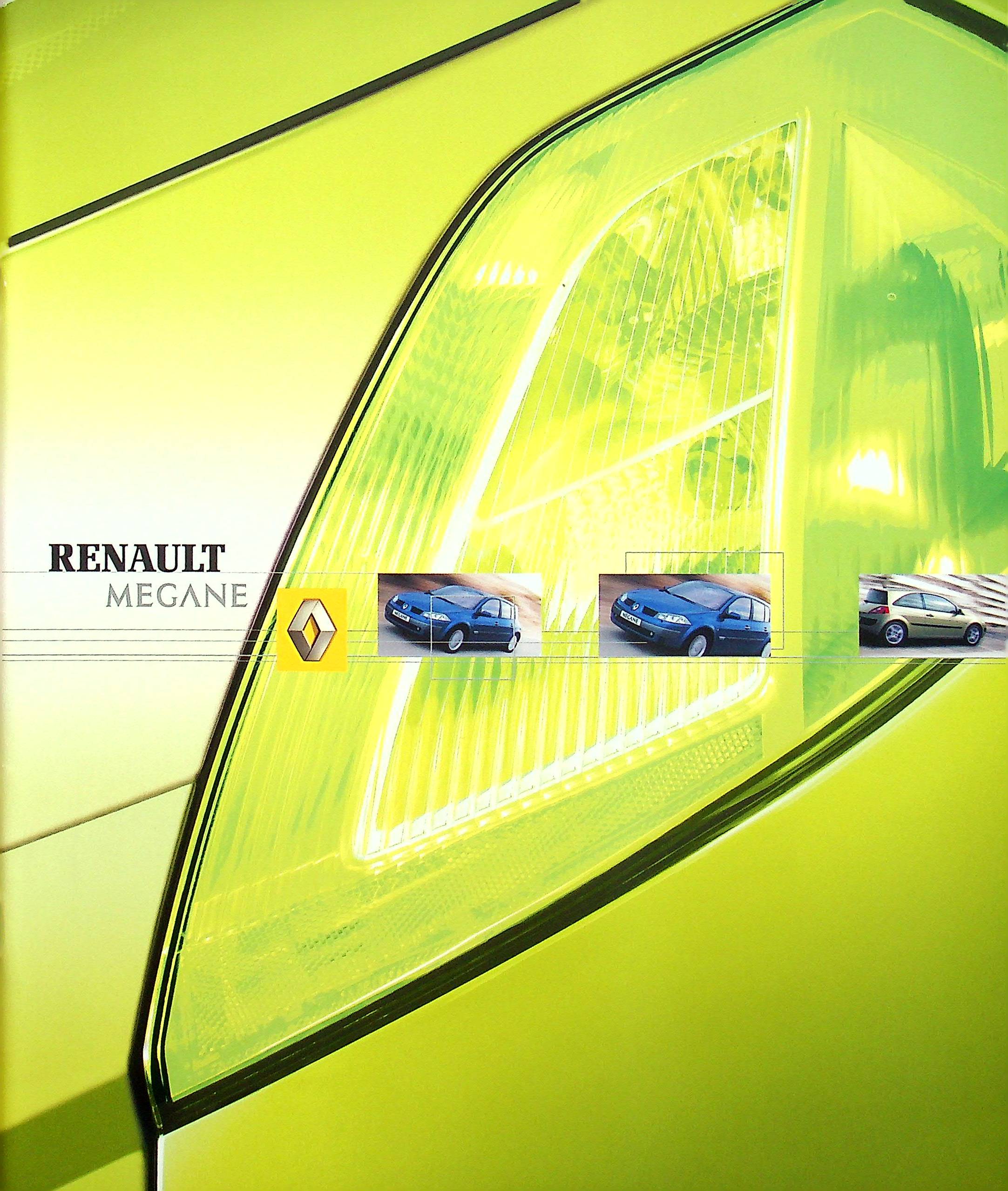 Renault Megane Prospekt 04/2004