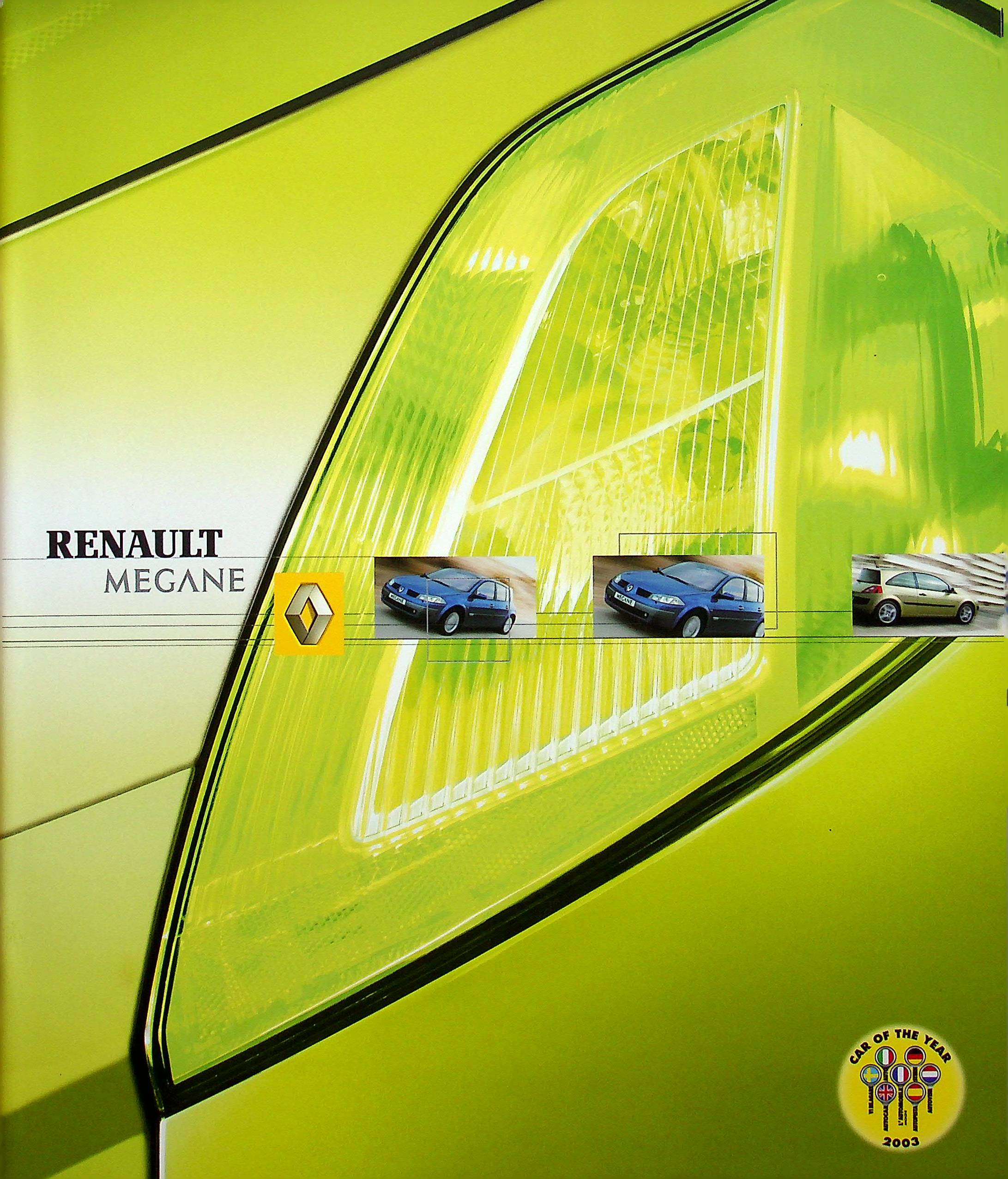 Renault Megane Prospekt 07/2003